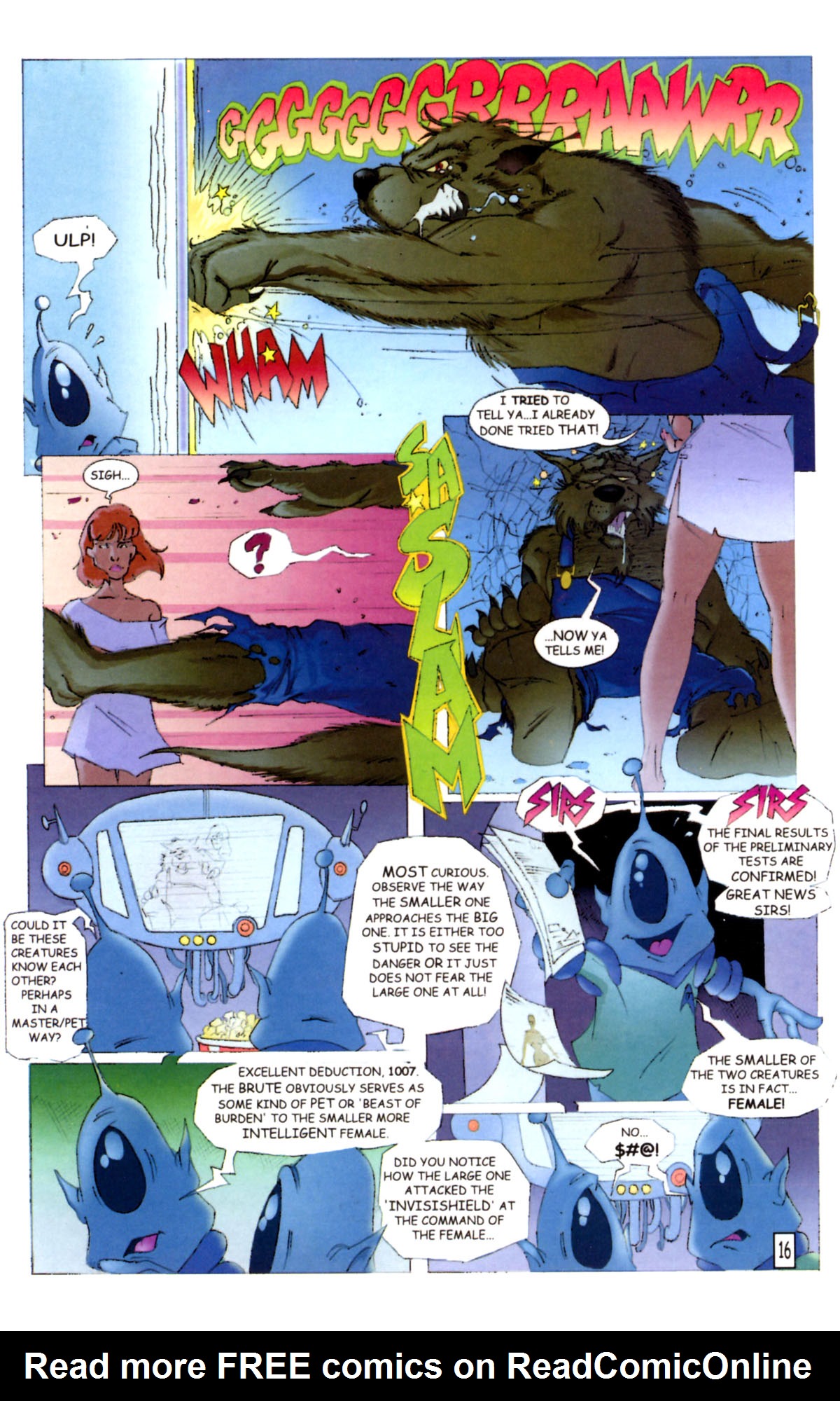 Read online Bubba the Redneck Werewolf Super Sci-fi Special comic -  Issue # Full - 18