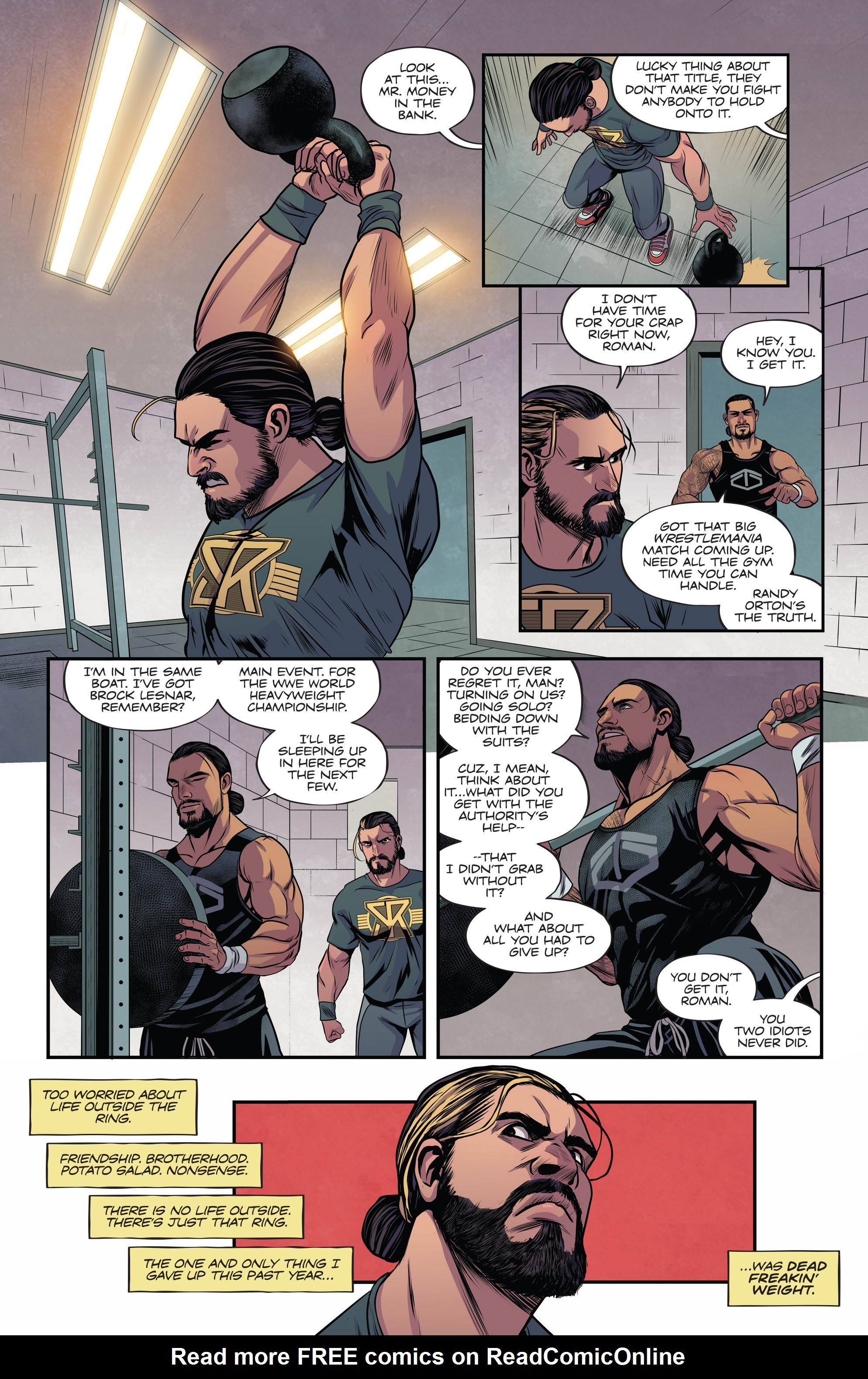 Read online WWE comic -  Issue #1 - 14