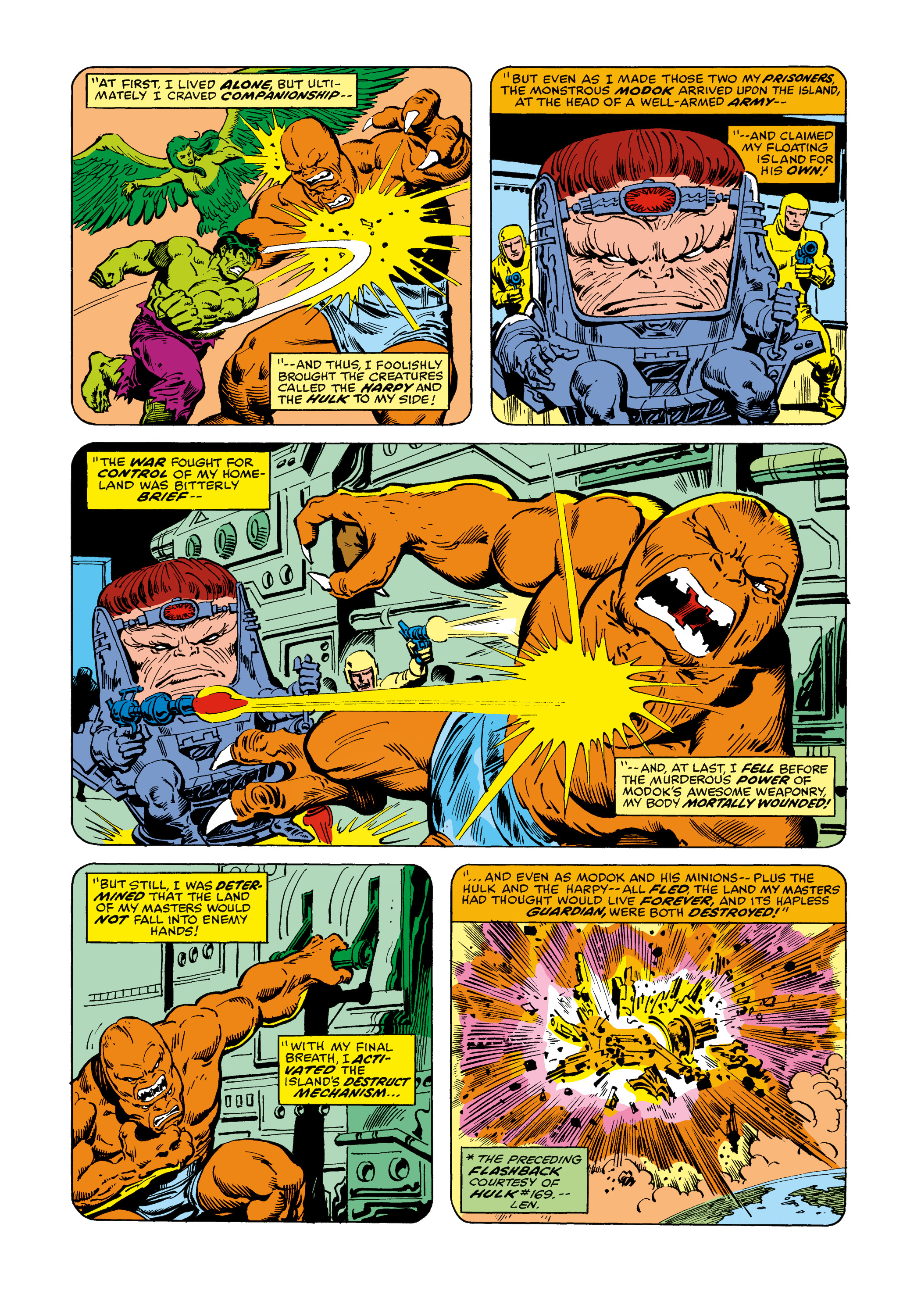 Read online Marvel Masterworks: The Incredible Hulk comic -  Issue # TPB 13 (Part 2) - 42