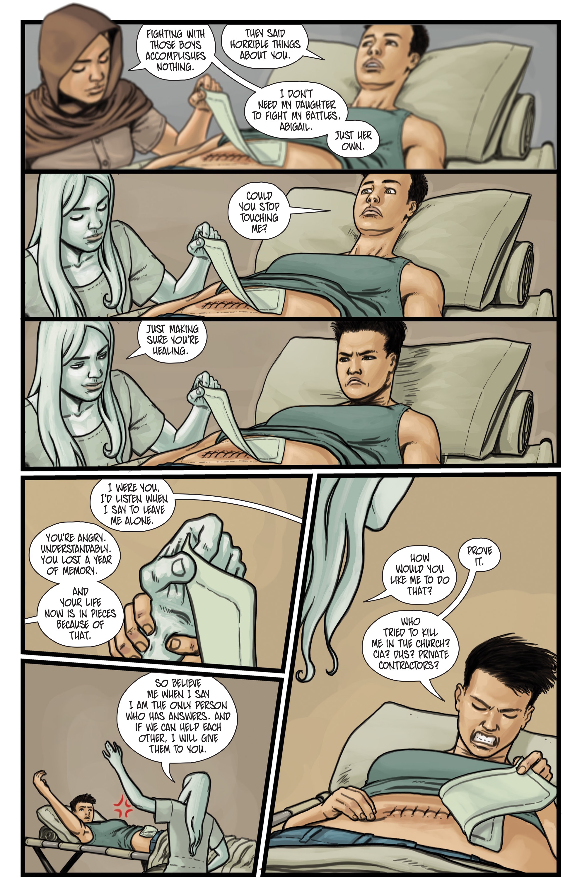 Read online Throwaways comic -  Issue #3 - 13