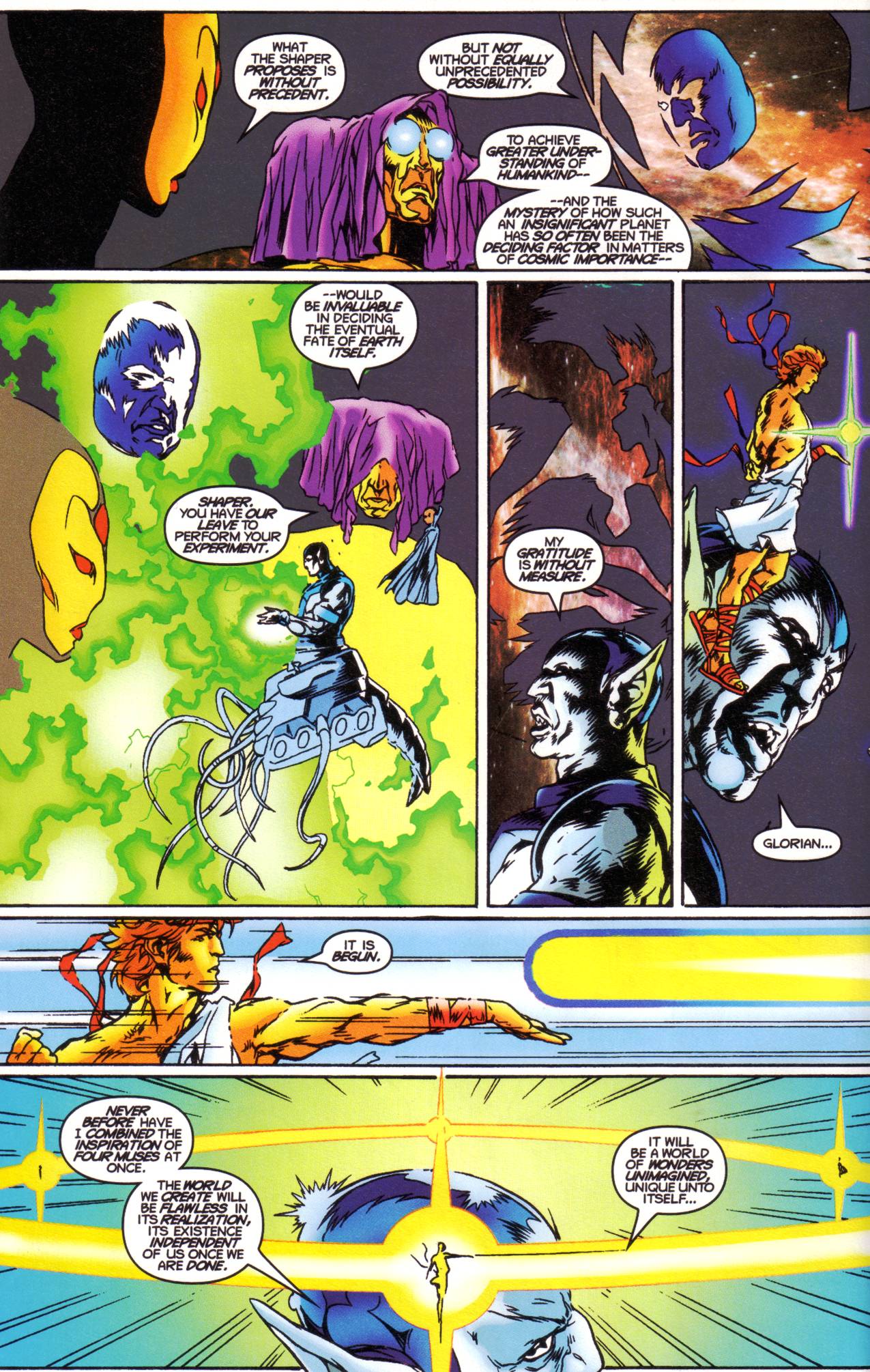 Read online Avataars: Covenant of the Shield comic -  Issue #1 - 4