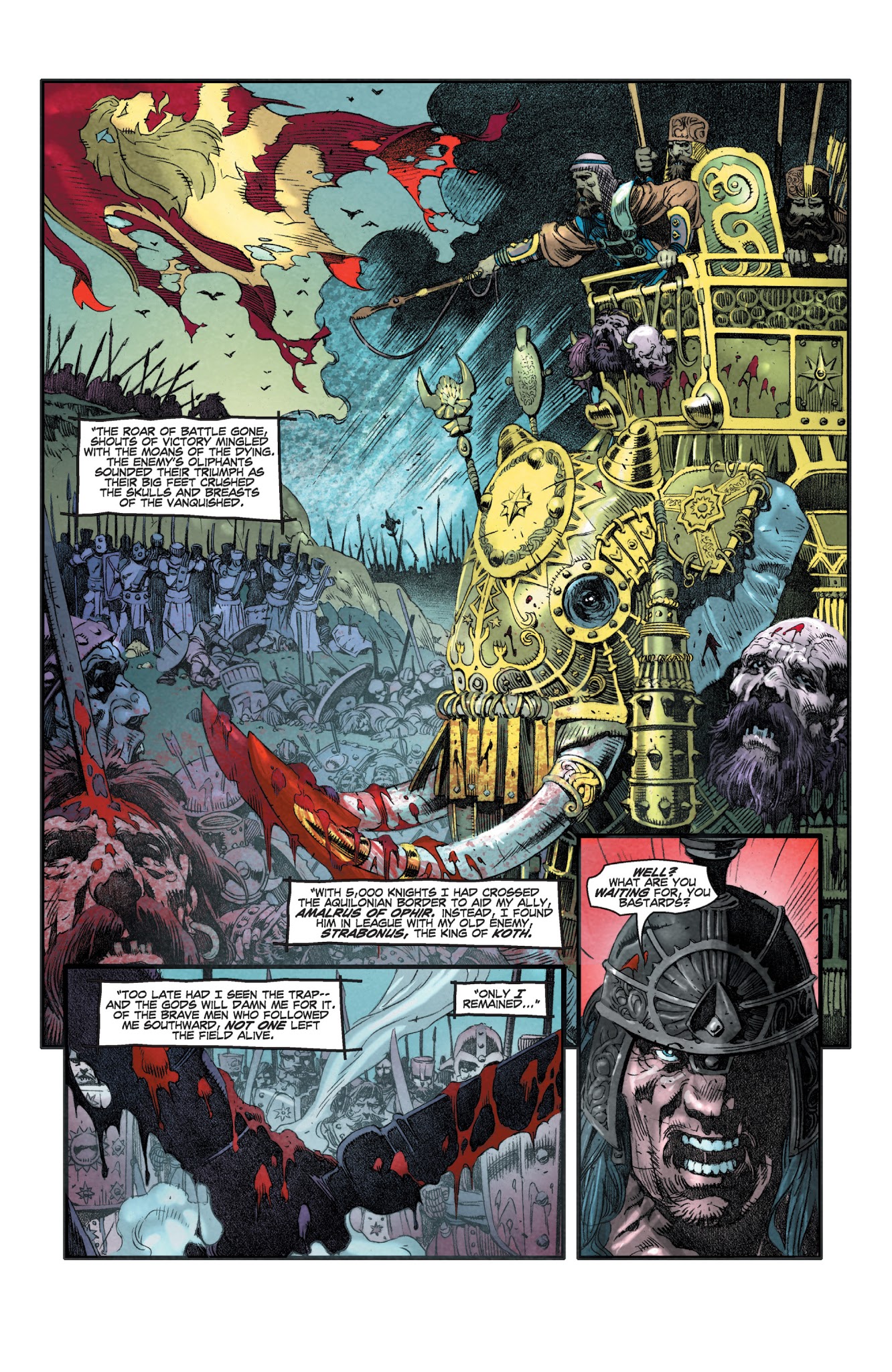 Read online King Conan: The Scarlet Citadel comic -  Issue # TPB - 15