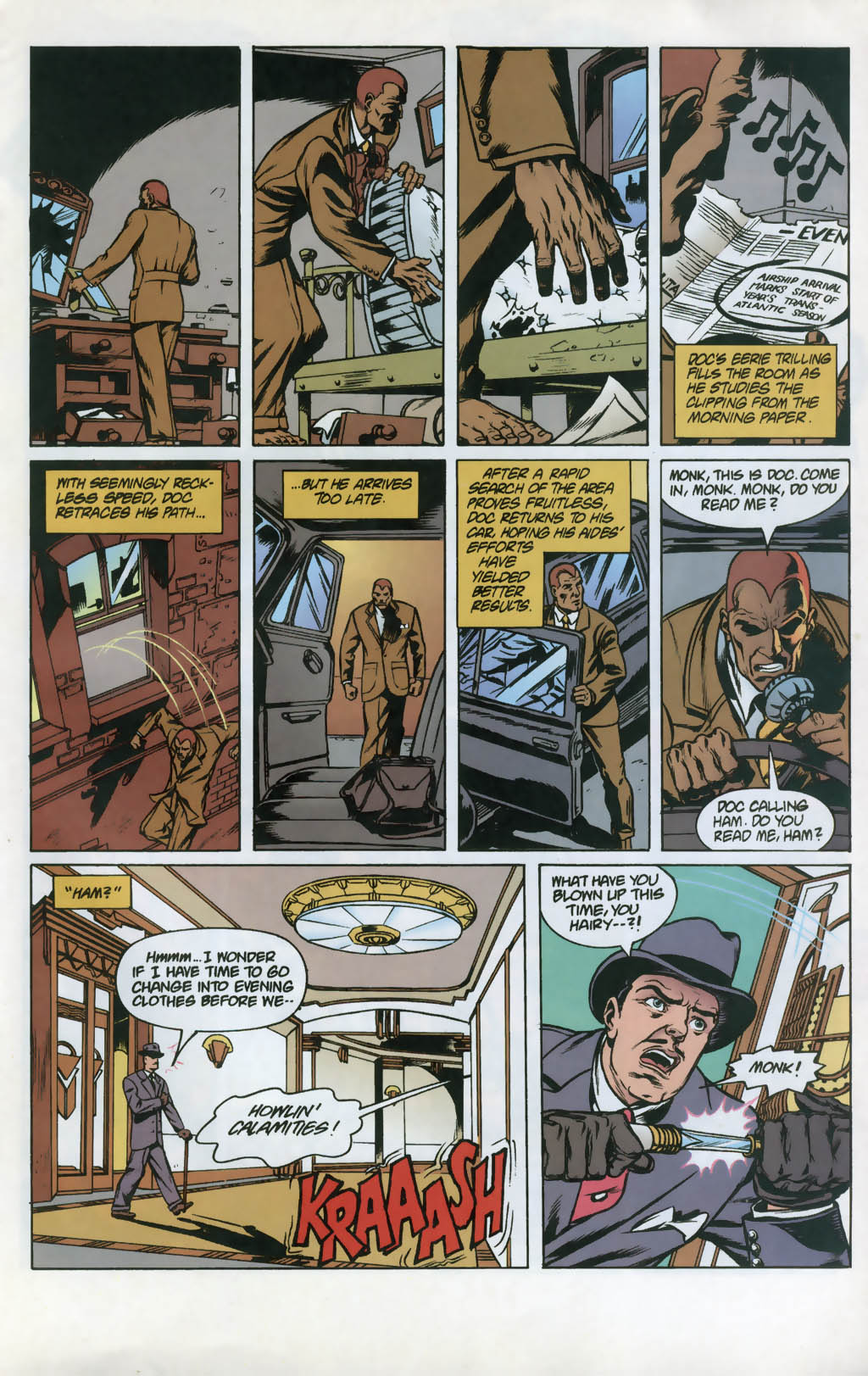 Read online The Shadow and Doc Savage comic -  Issue #1 - 19