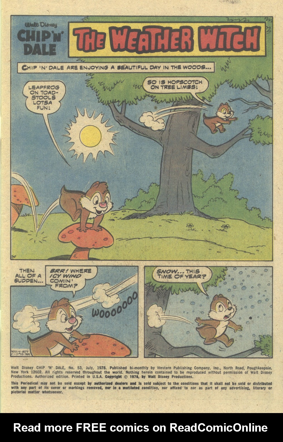 Read online Walt Disney Chip 'n' Dale comic -  Issue #53 - 3