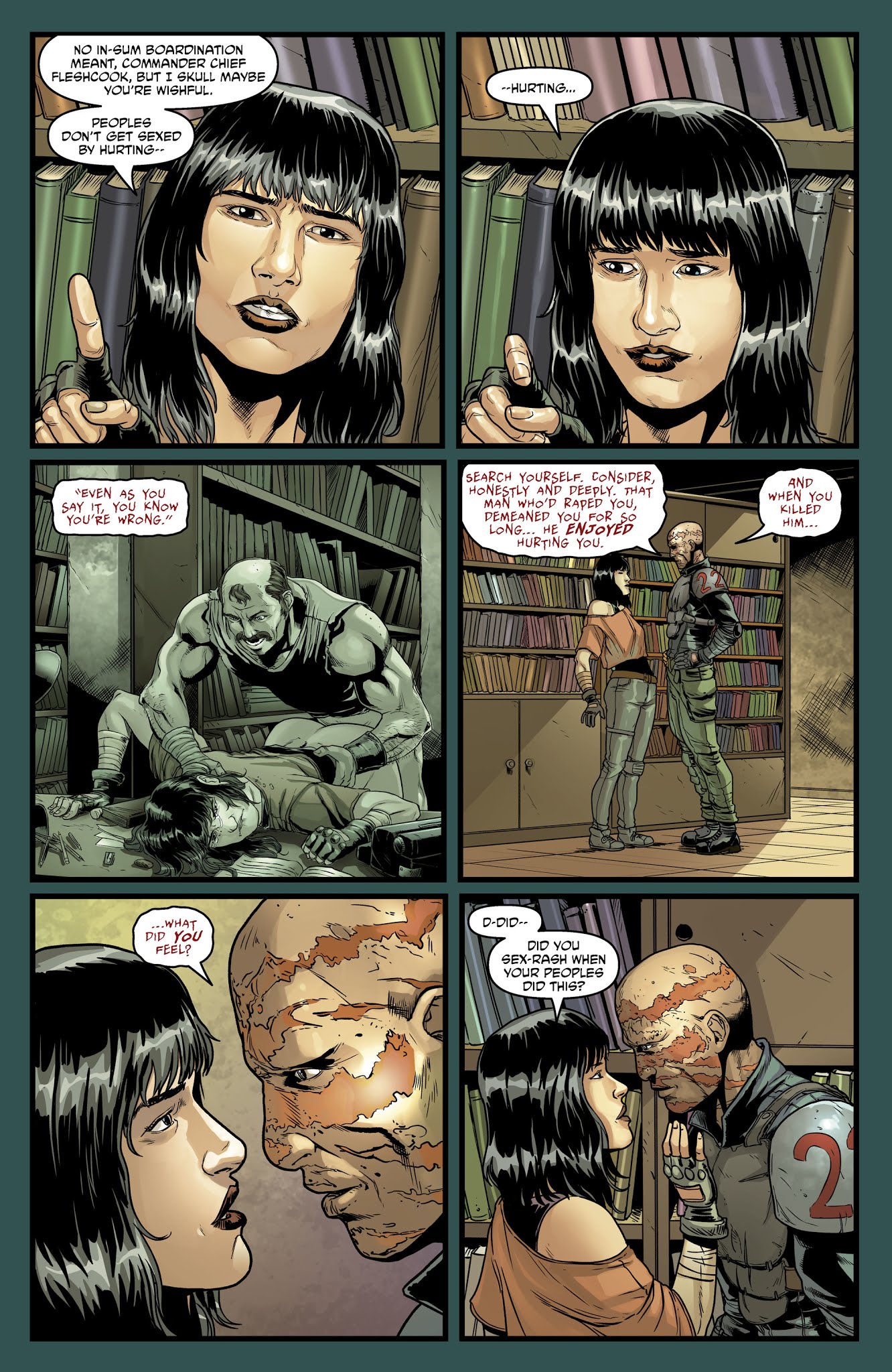 Read online Crossed Plus One Hundred: Mimic comic -  Issue #2 - 7