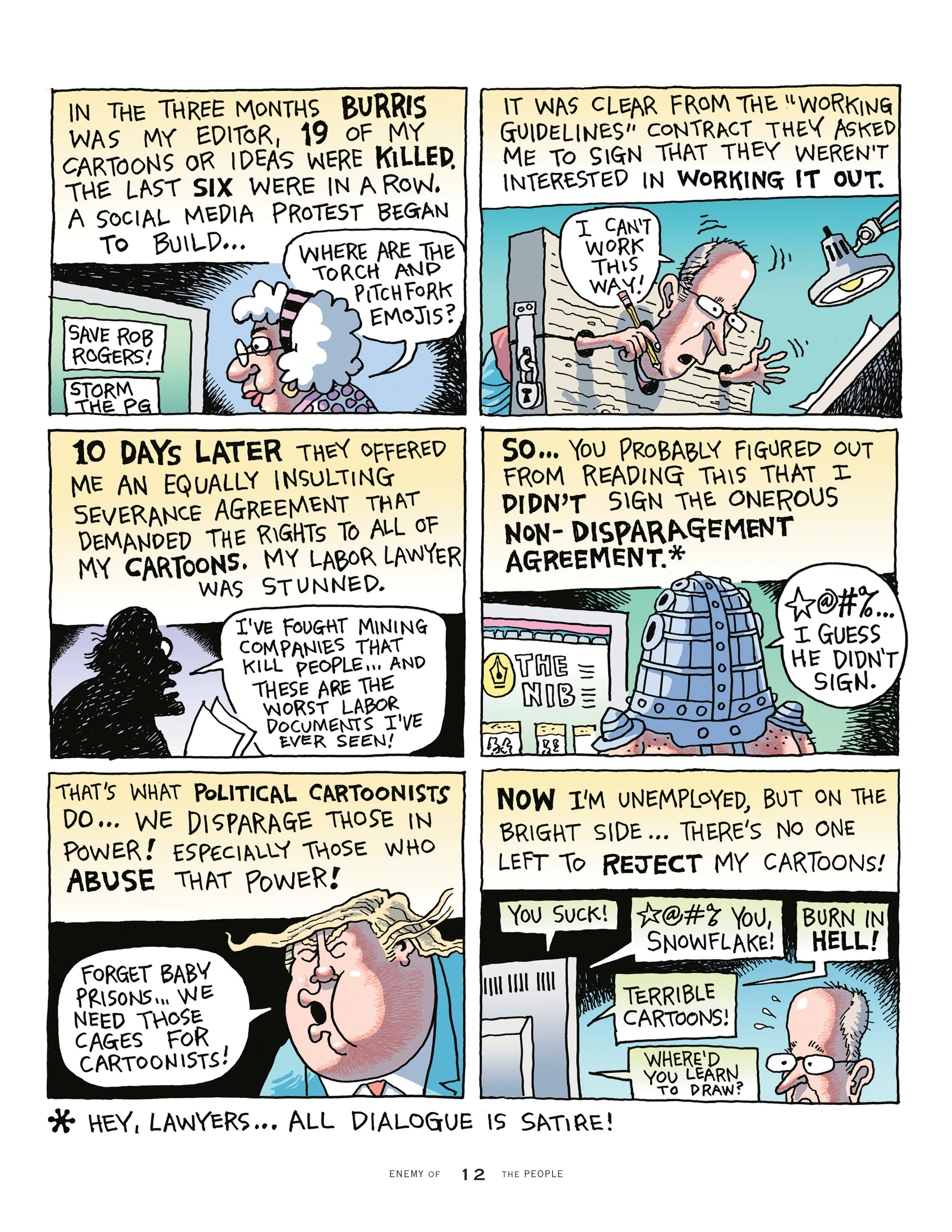 Read online Enemy of the People: A Cartoonist's Journey comic -  Issue # TPB (Part 1) - 17