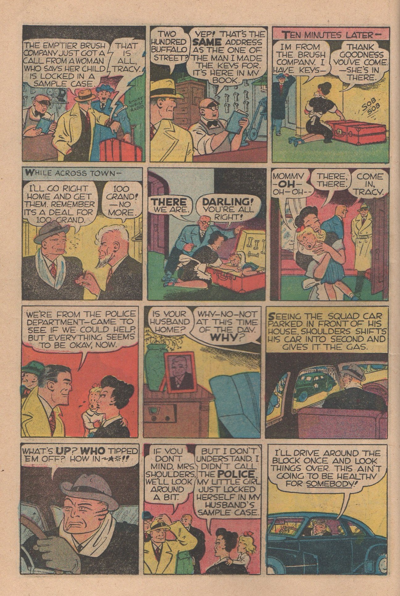 Read online Dick Tracy comic -  Issue #144 - 10