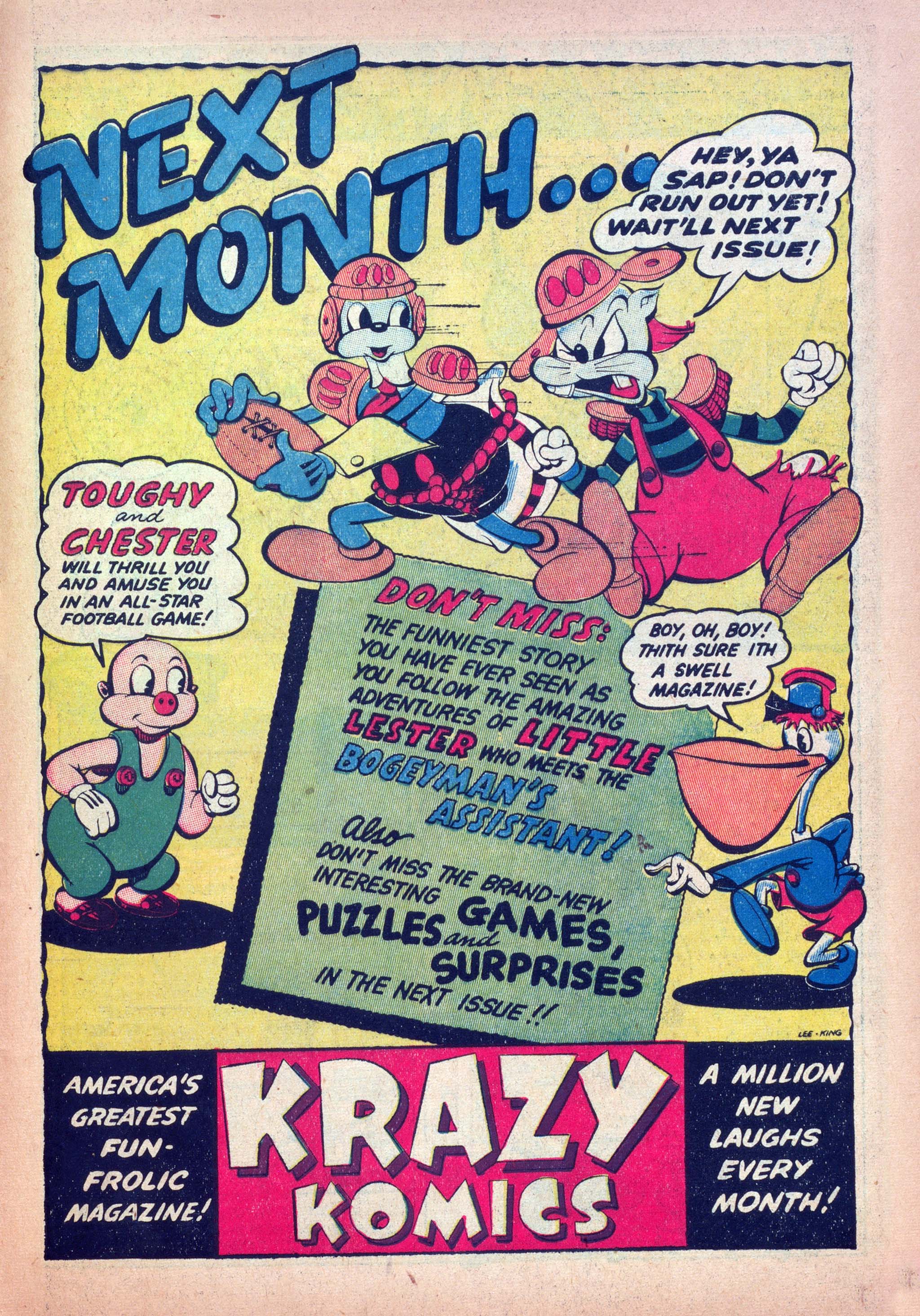 Read online Krazy Komics comic -  Issue #4 - 53