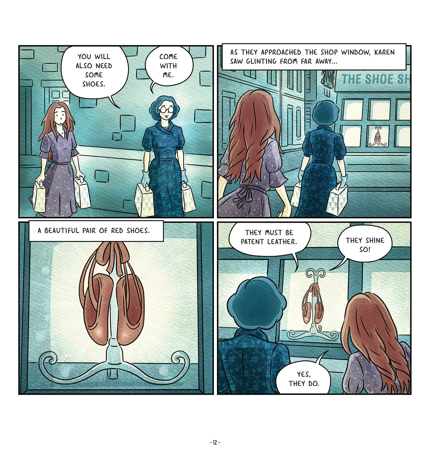 Read online The Red Shoes and Other Tales comic -  Issue # Full - 14