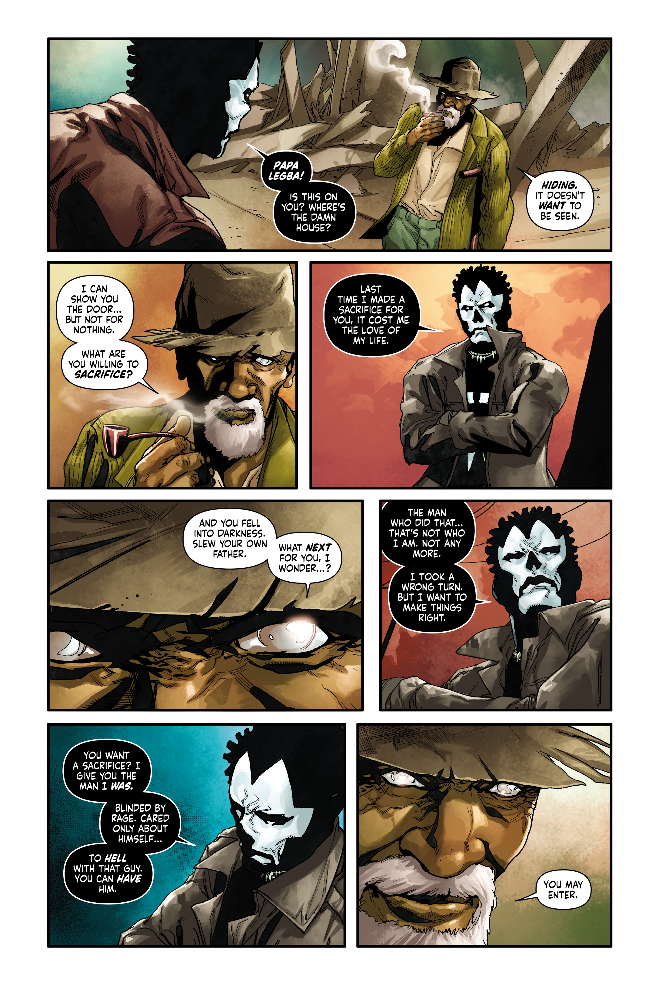 Read online Shadowman by Andy Diggle Deluxe Edition comic -  Issue # TPB (Part 1) - 81