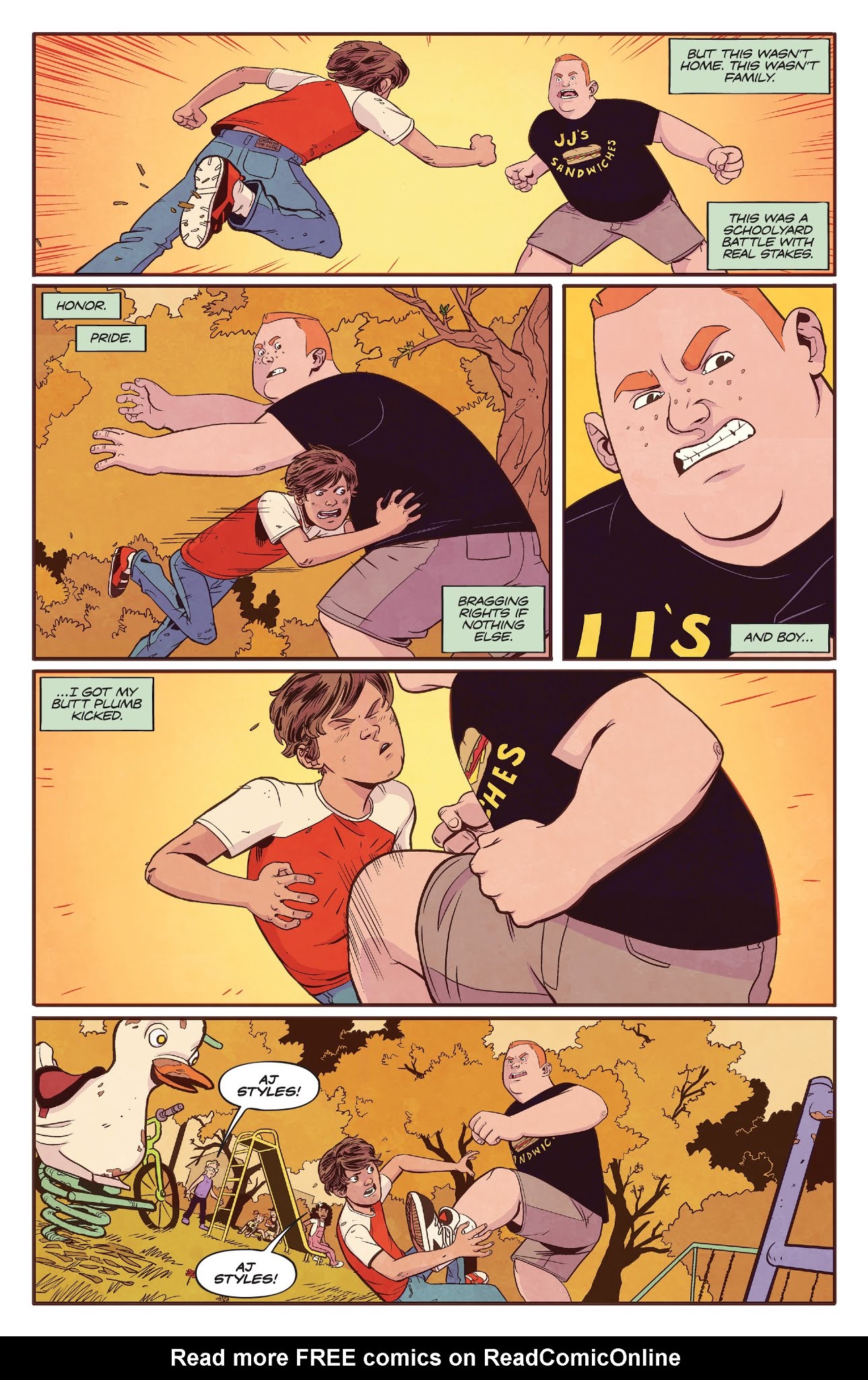 Read online WWE comic -  Issue #23 - 4