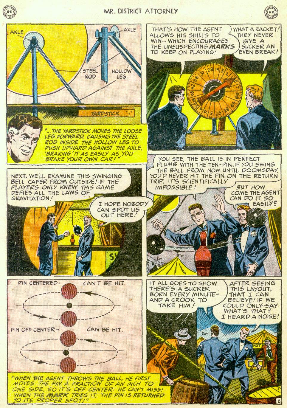 Read online Mr. District Attorney comic -  Issue #11 - 10
