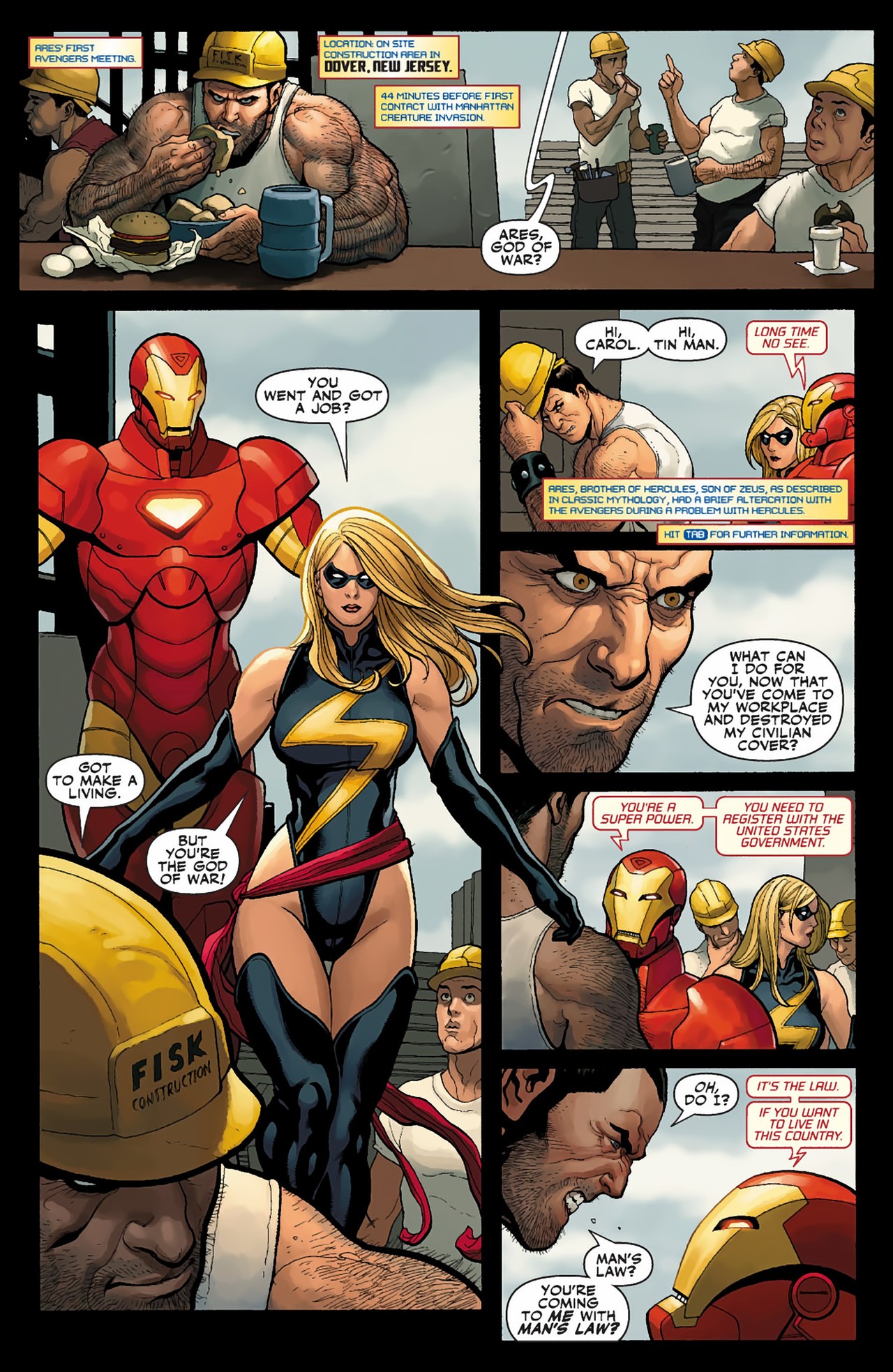 Read online The Mighty Avengers comic -  Issue #1 - 19