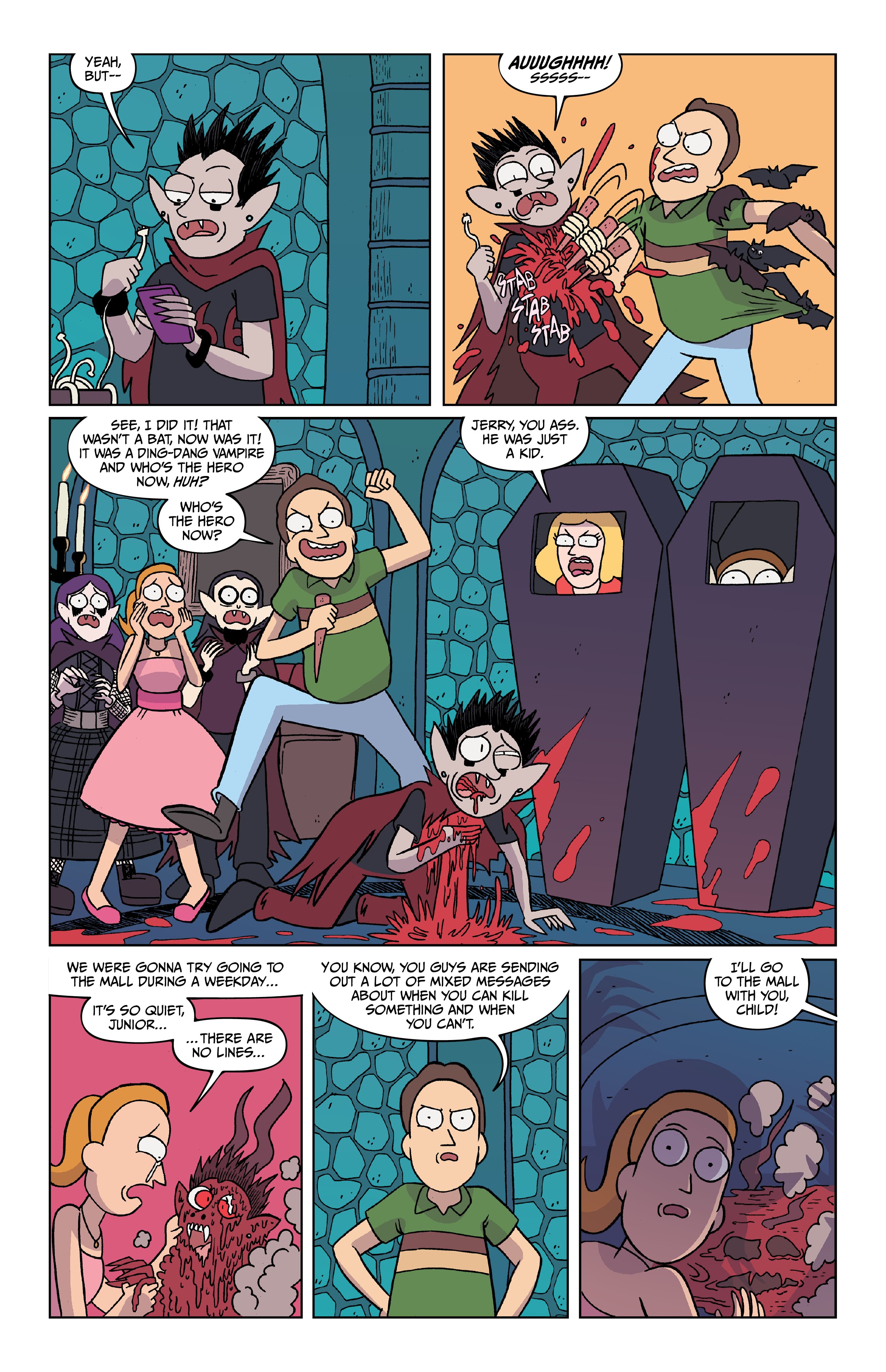 Read online Rick and Morty comic -  Issue # (2015) _Deluxe Edition 6 (Part 1) - 43