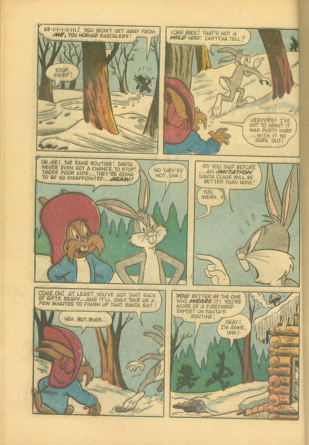 Read online Bugs Bunny's Christmas Funnies comic -  Issue # TPB 8 - 14