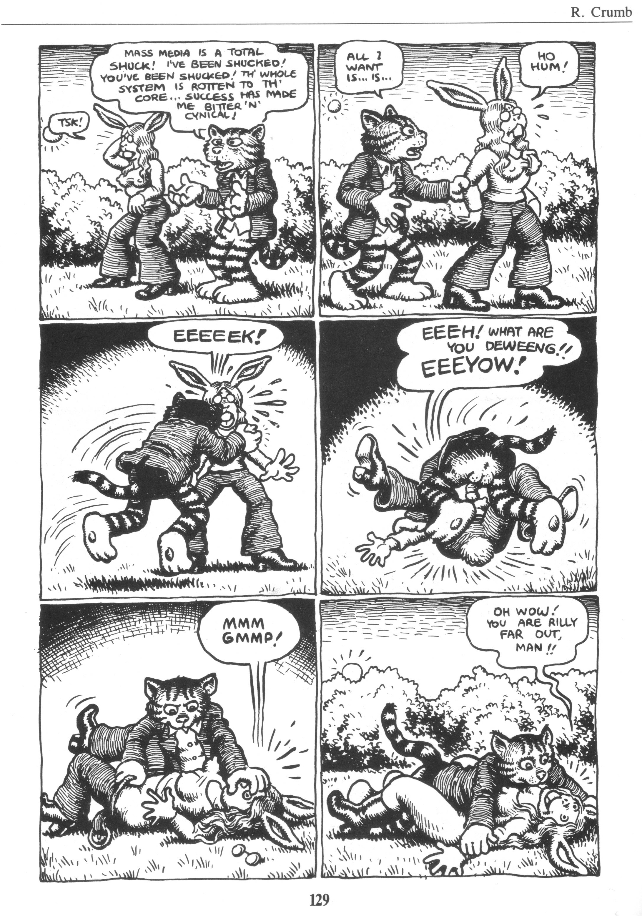 Read online The Complete Crumb Comics comic -  Issue # TPB 8 - 137