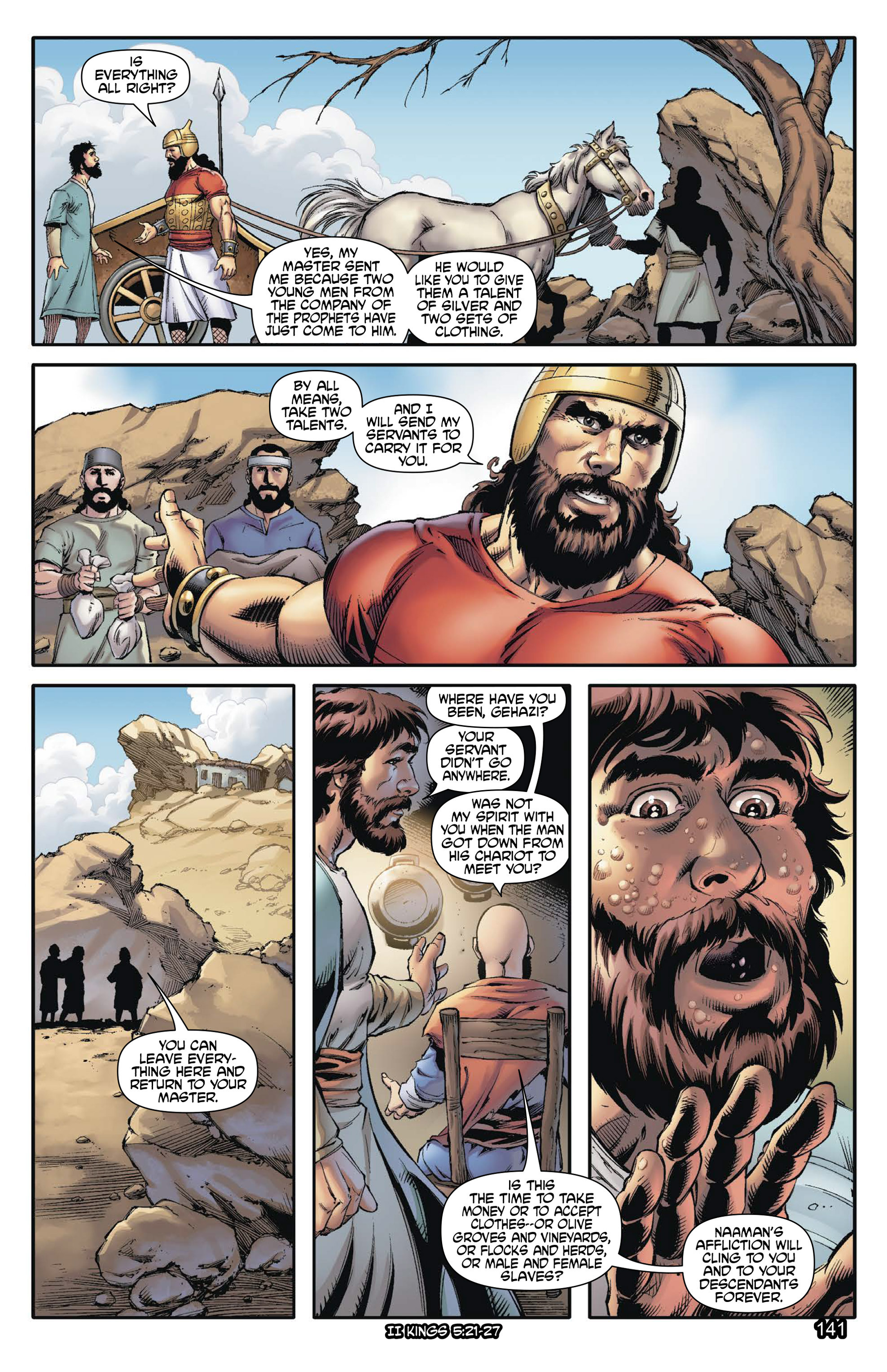 Read online The Kingstone Bible comic -  Issue #6 - 138