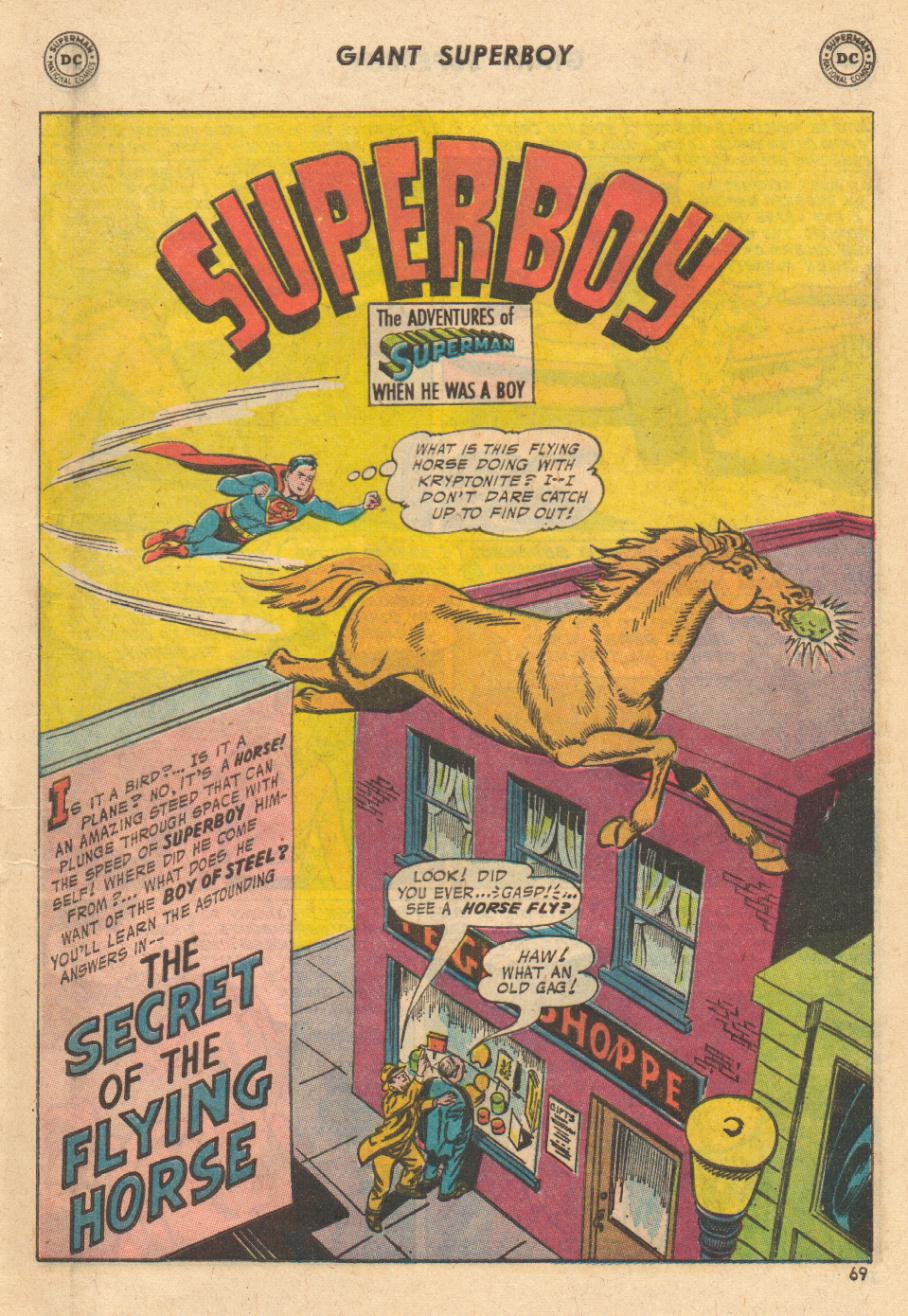 Read online Superboy (1949) comic -  Issue #138 - 67