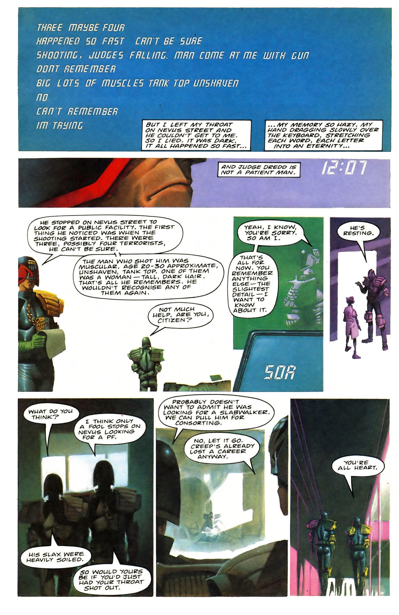 Read online Judge Dredd: The Megazine comic -  Issue #4 - 16