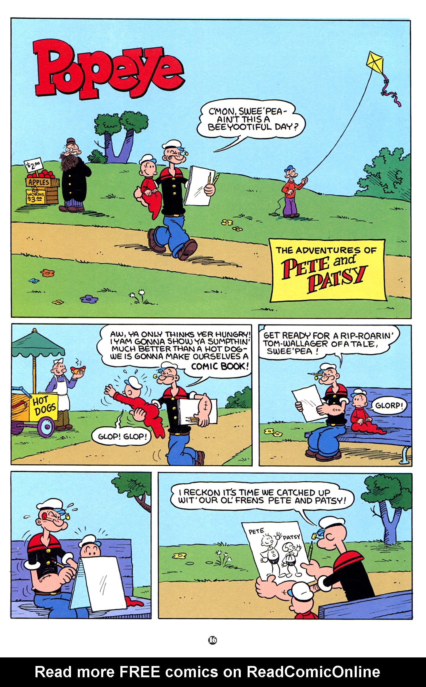 Read online Popeye (2012) comic -  Issue #5 - 18