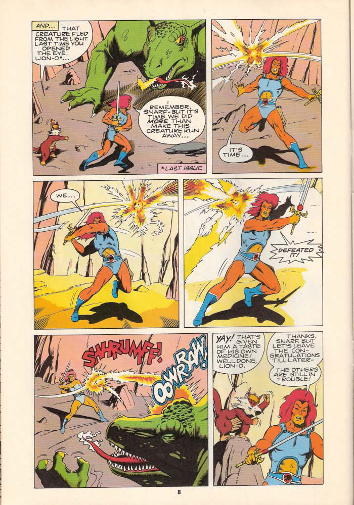 Read online ThunderCats (1987) comic -  Issue #18 - 8