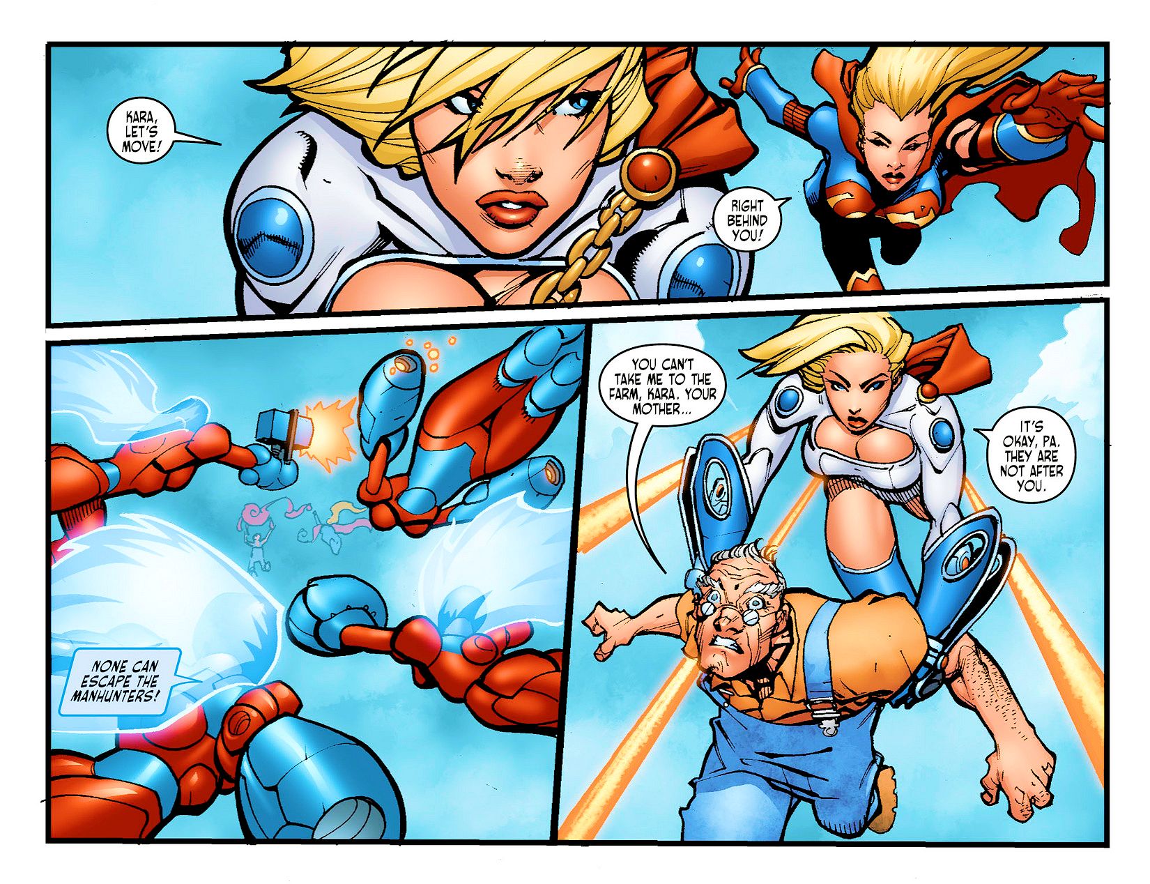 Read online Ame-Comi: Power Girl comic -  Issue #3 - 12