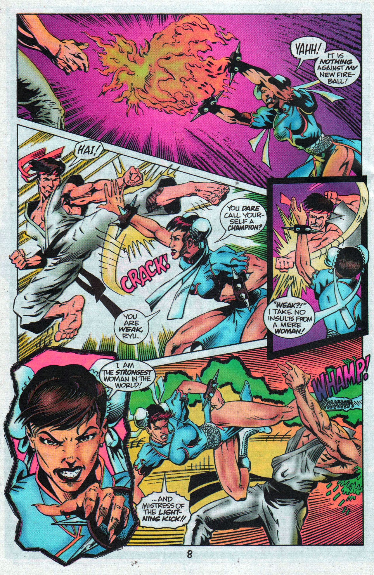 Read online The Best of Street Fighter comic -  Issue #1 - 10