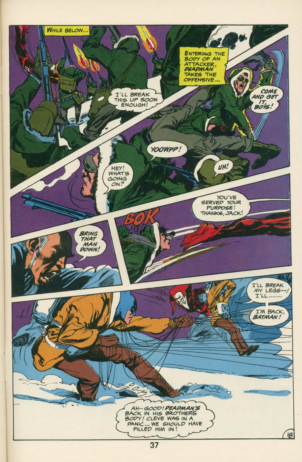 Read online Deadman (1985) comic -  Issue #7 - 37