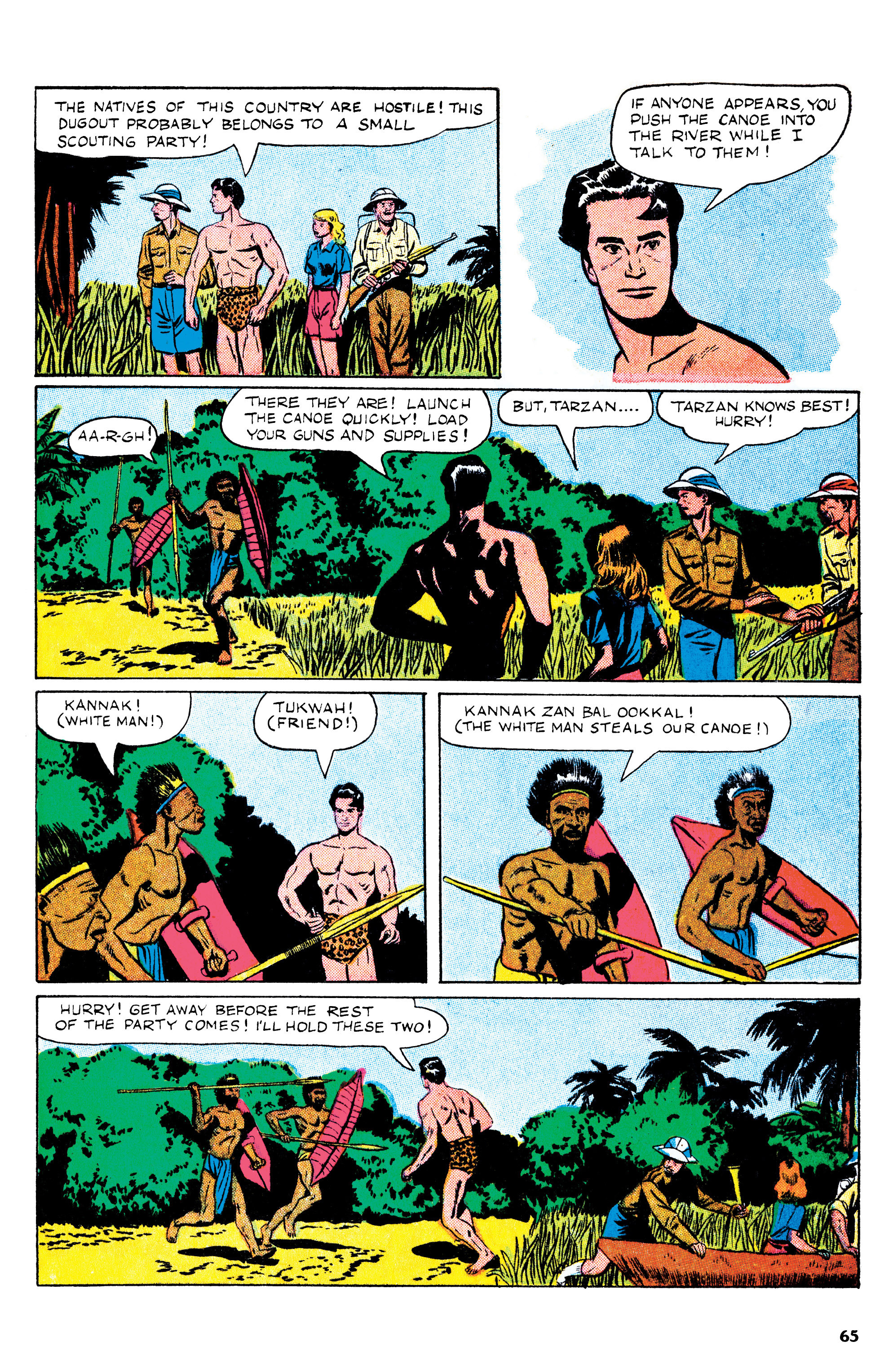Read online Edgar Rice Burroughs Tarzan: The Jesse Marsh Years Omnibus comic -  Issue # TPB (Part 1) - 66