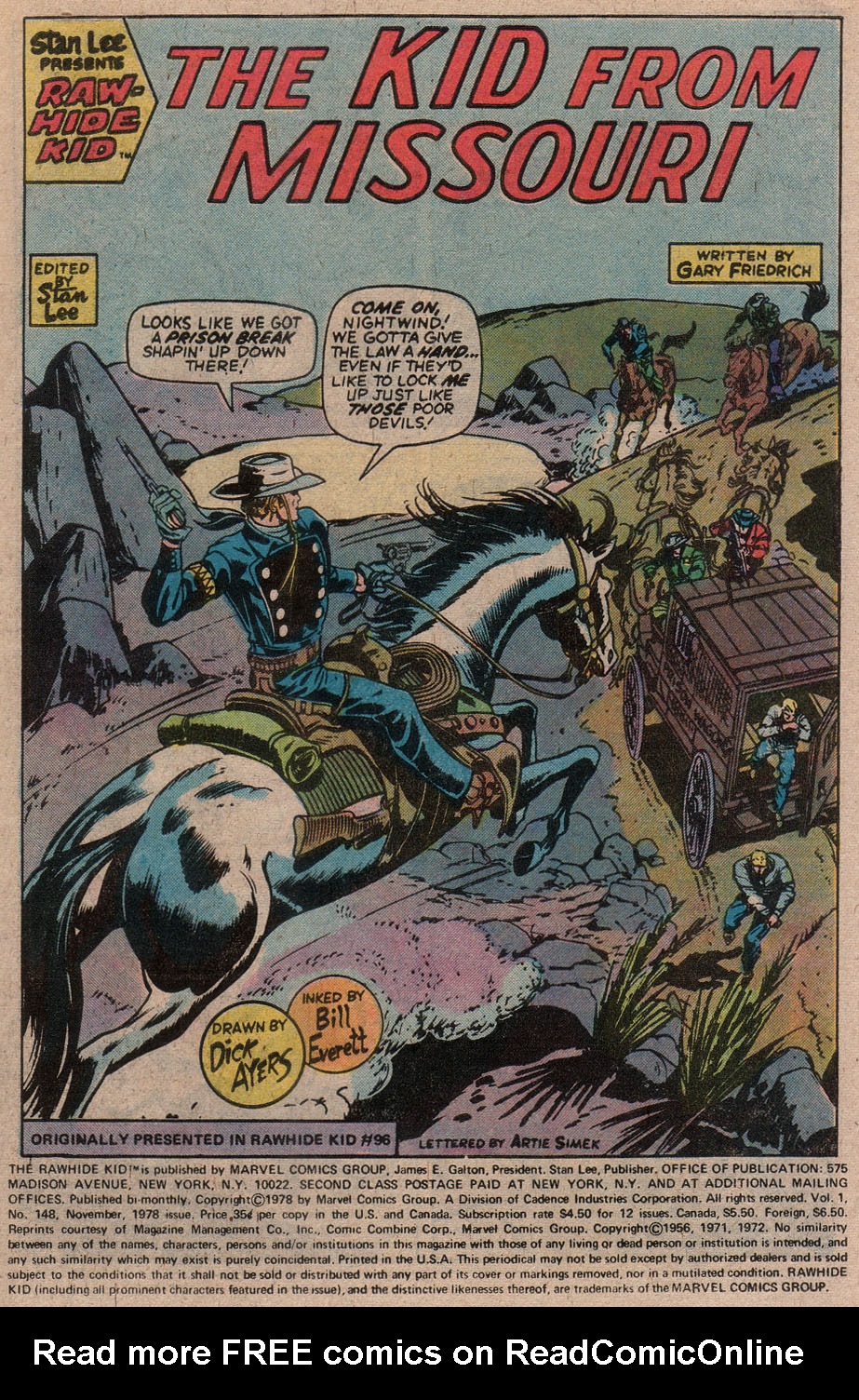 Read online The Rawhide Kid comic -  Issue #148 - 3