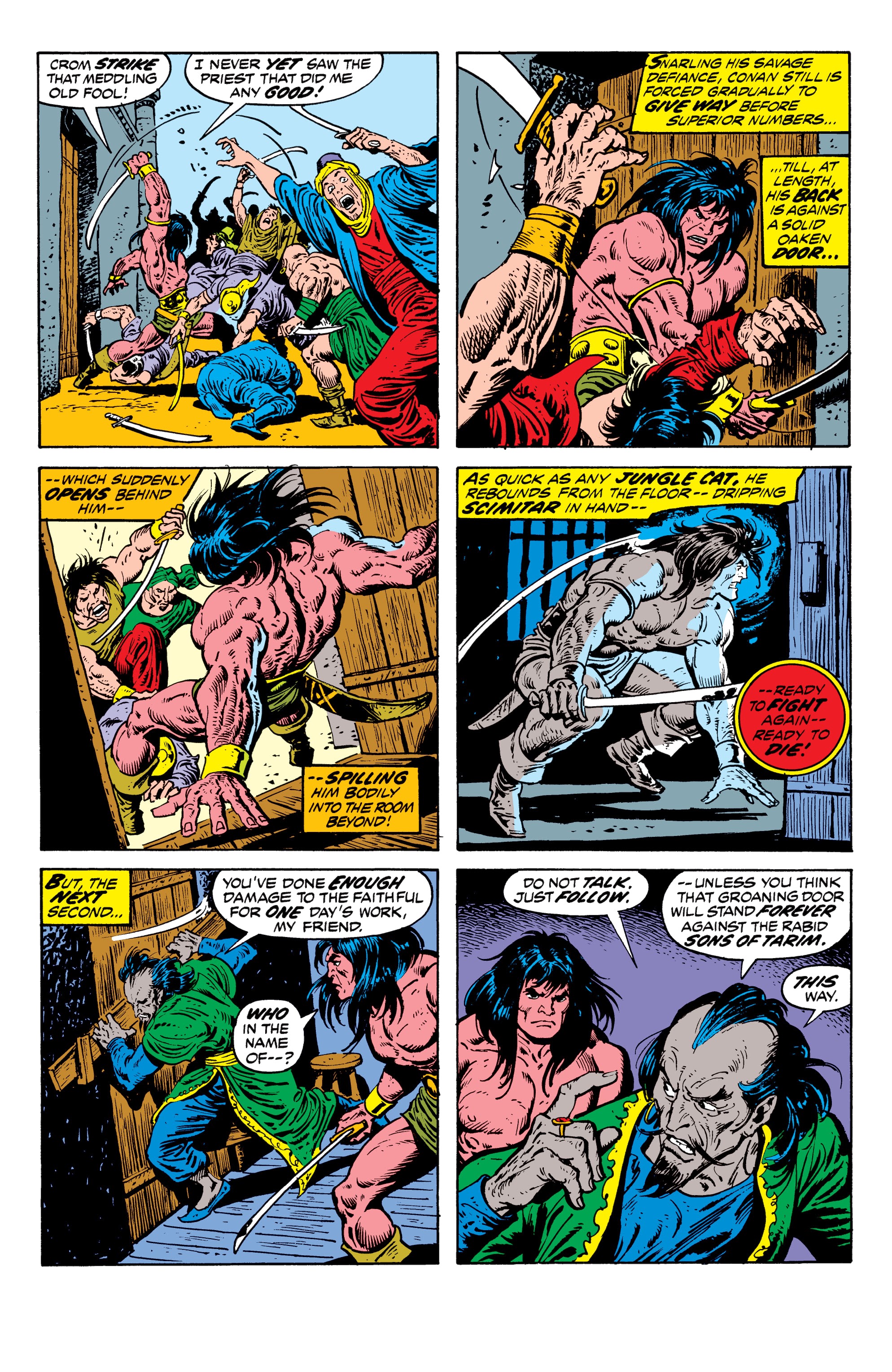 Read online Conan The Barbarian Epic Collection: The Original Marvel Years - The Curse Of The Golden Skull comic -  Issue # TPB (Part 1) - 52