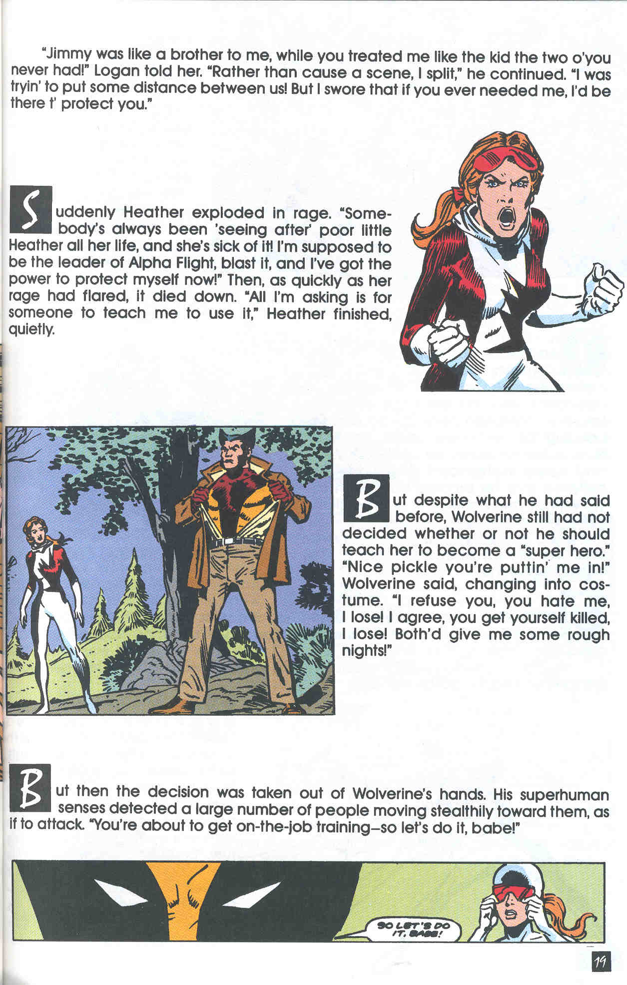 Read online Wolverine Saga comic -  Issue #4 - 21