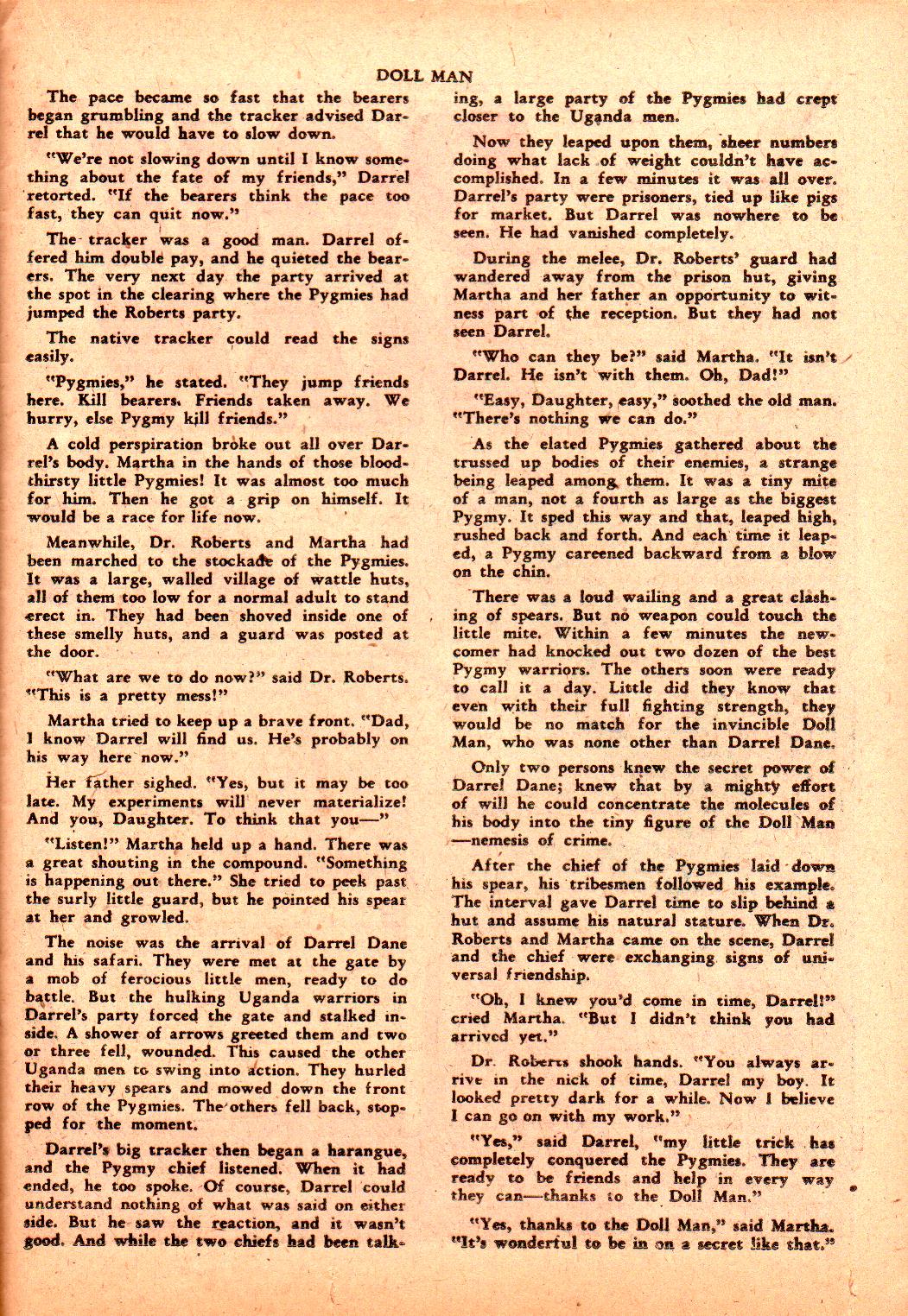 Read online Doll Man comic -  Issue #18 - 35