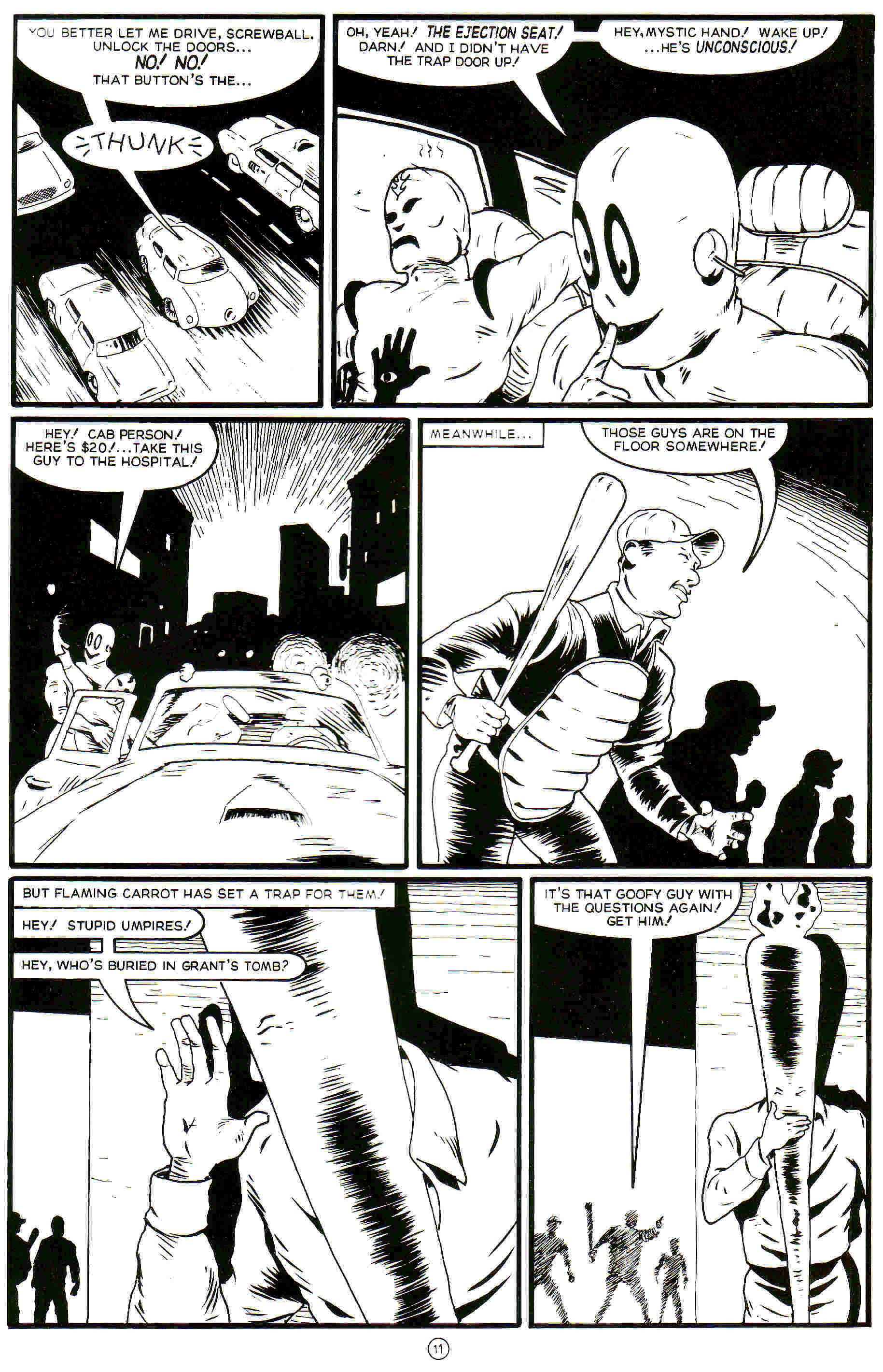 Read online Flaming Carrot Comics (1988) comic -  Issue #27 - 13