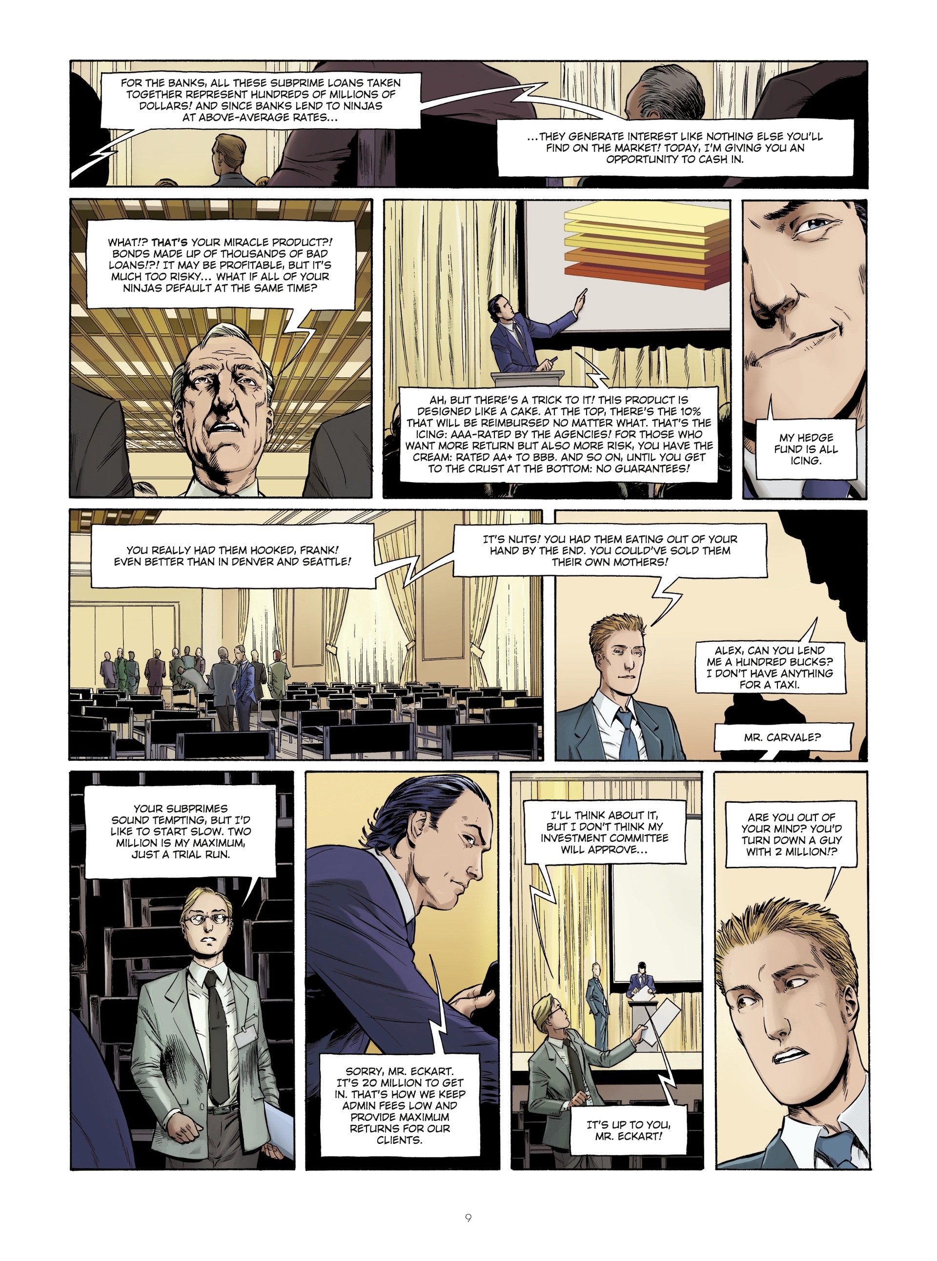 Read online Hedge Fund comic -  Issue #2 - 9