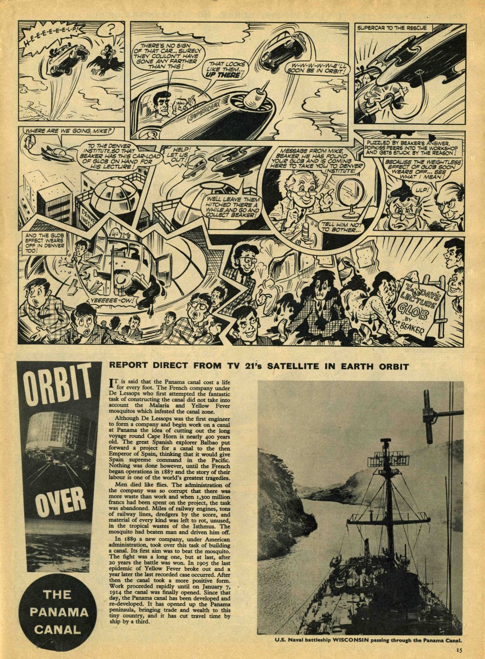 Read online TV Century 21 (TV 21) comic -  Issue #8 - 14