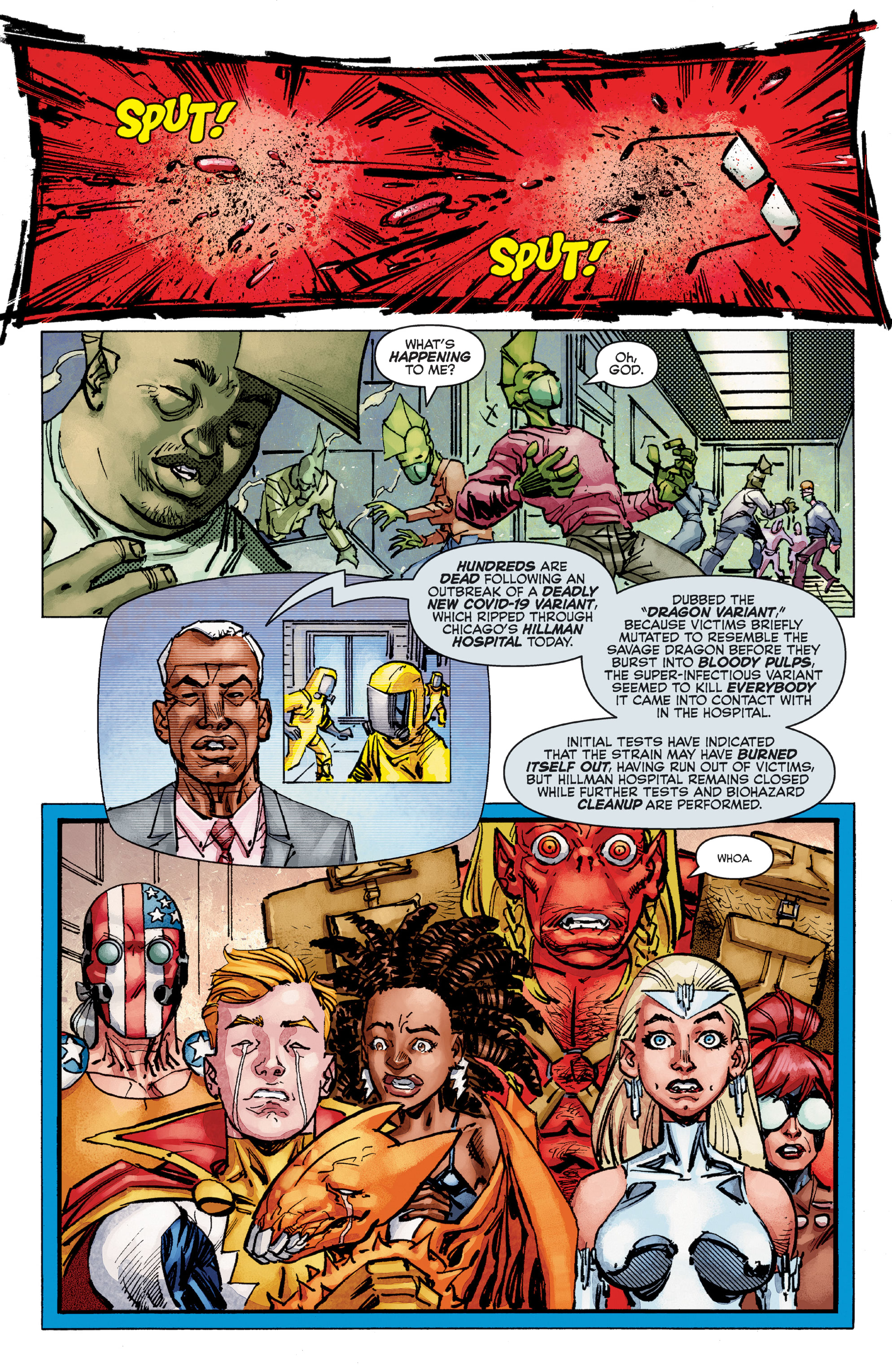Read online The Savage Dragon (1993) comic -  Issue #262 - 17