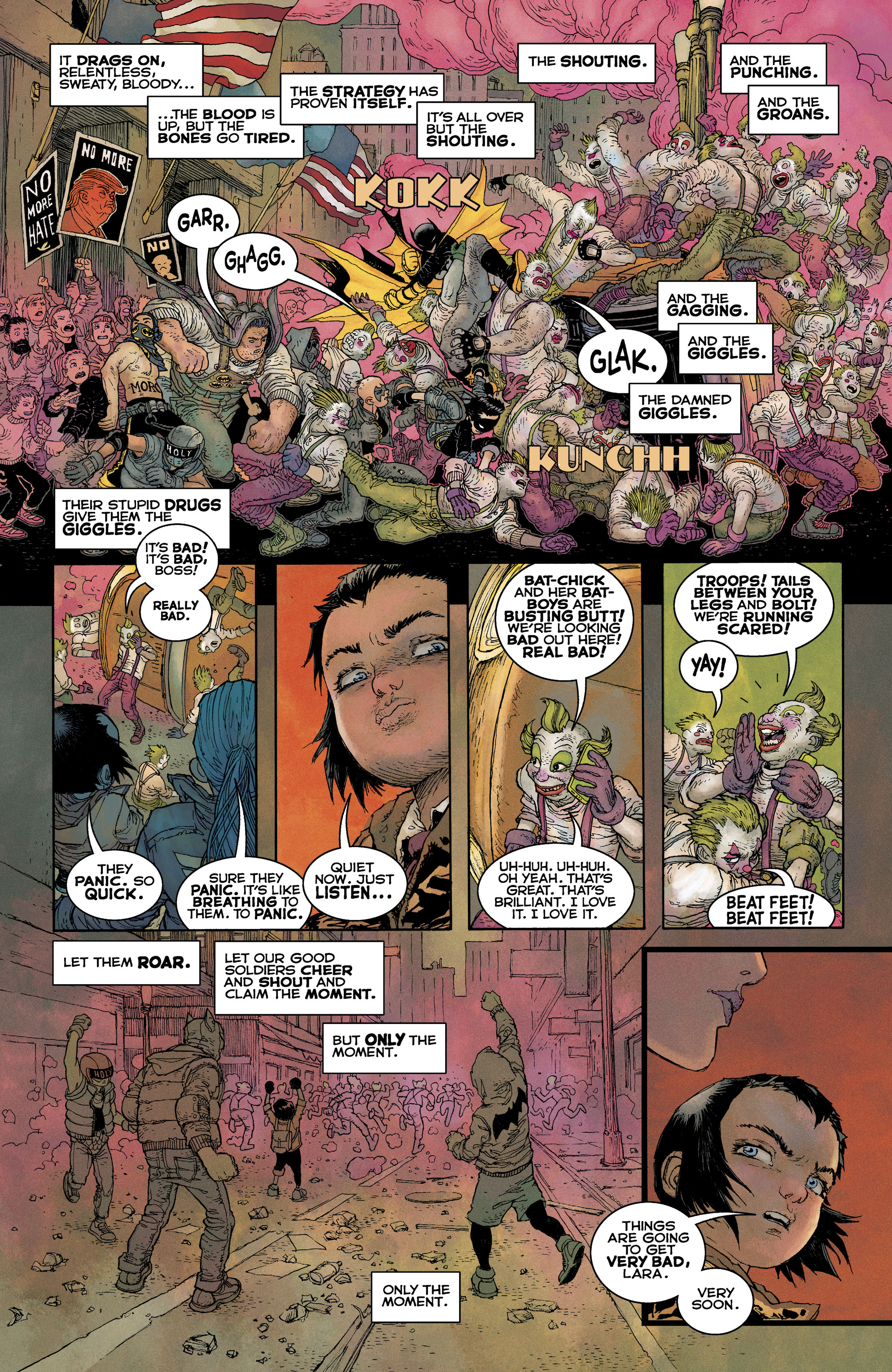 Read online Dark Knight Returns: The Golden Child comic -  Issue # Full - 11