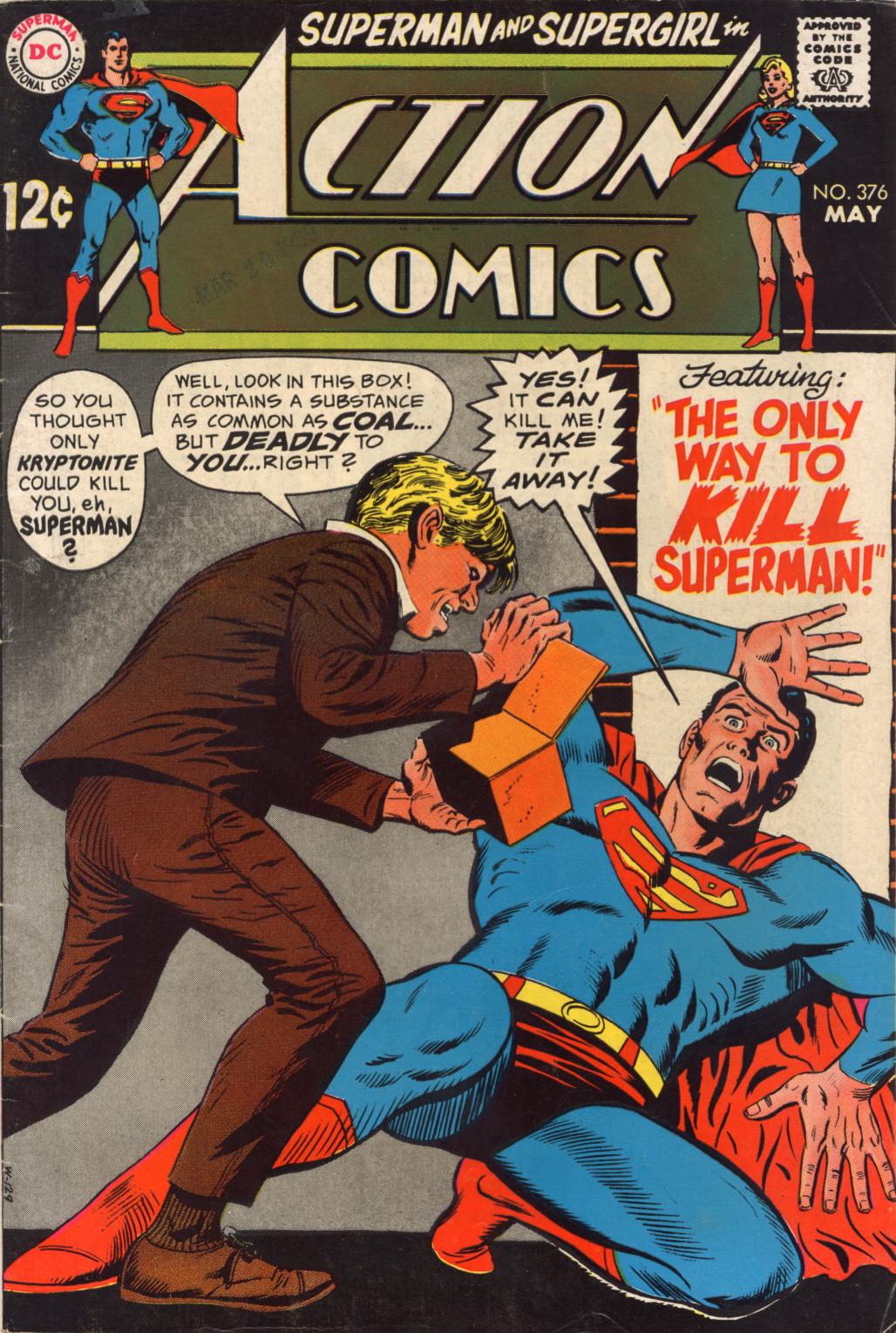 Read online Action Comics (1938) comic -  Issue #376 - 1