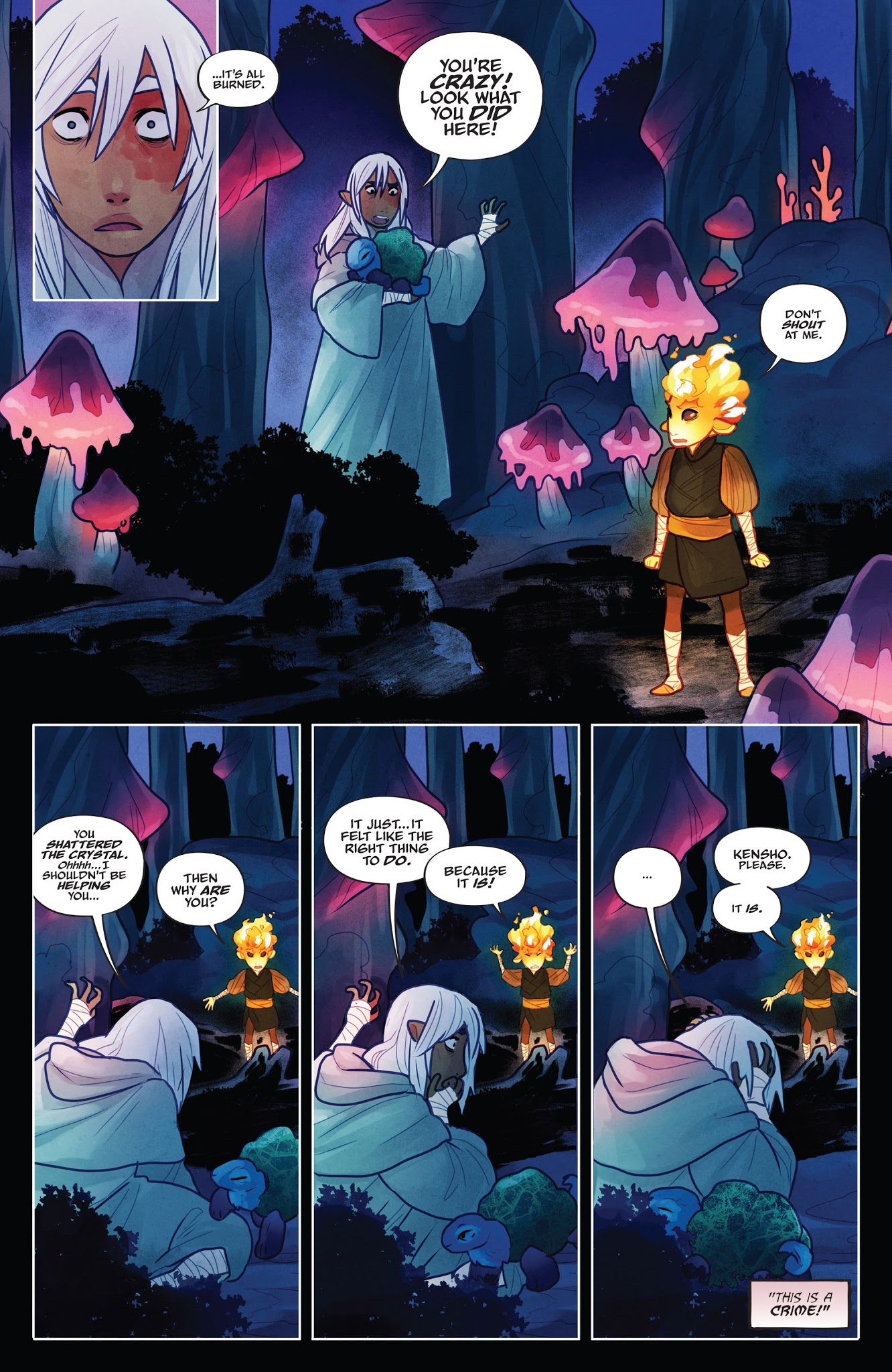 Read online The Power of the Dark Crystal comic -  Issue #4 - 5