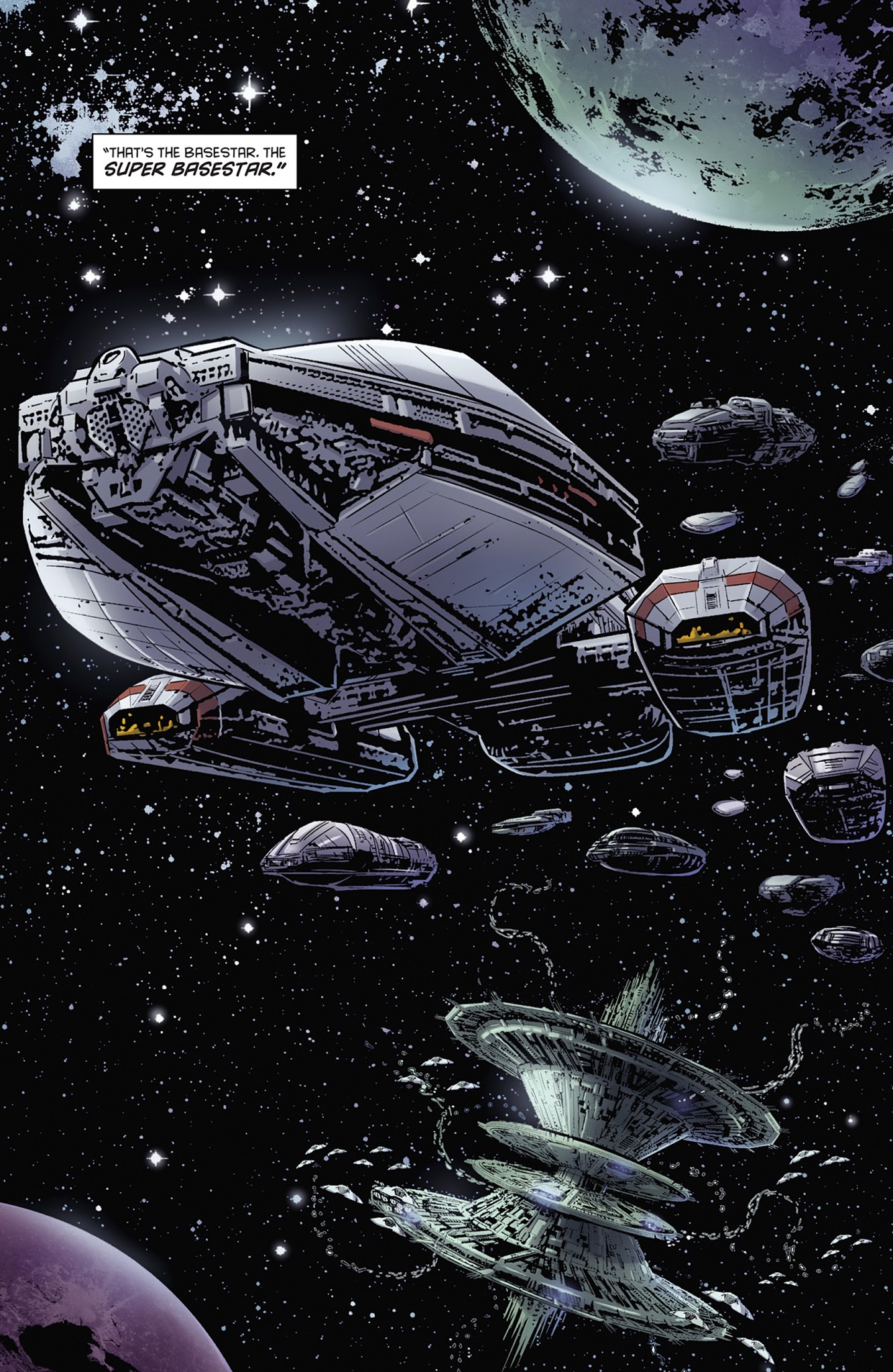 Read online Classic Battlestar Galactica: The Death of Apollo comic -  Issue #5 - 21