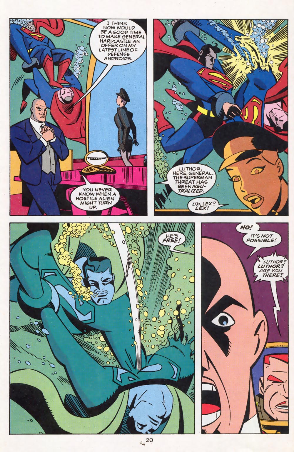 Read online Superman Adventures comic -  Issue #1 - 22