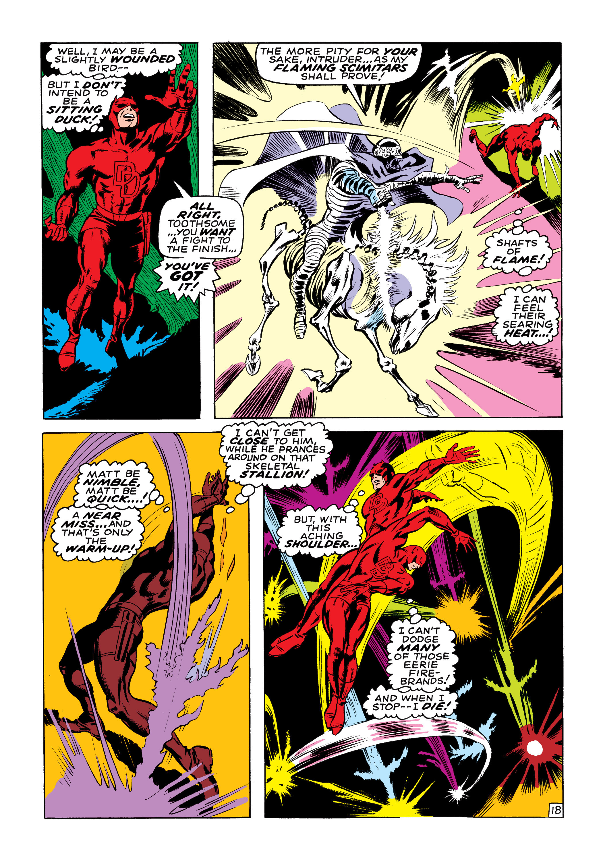 Read online Marvel Masterworks: Daredevil comic -  Issue # TPB 6 (Part 1) - 66