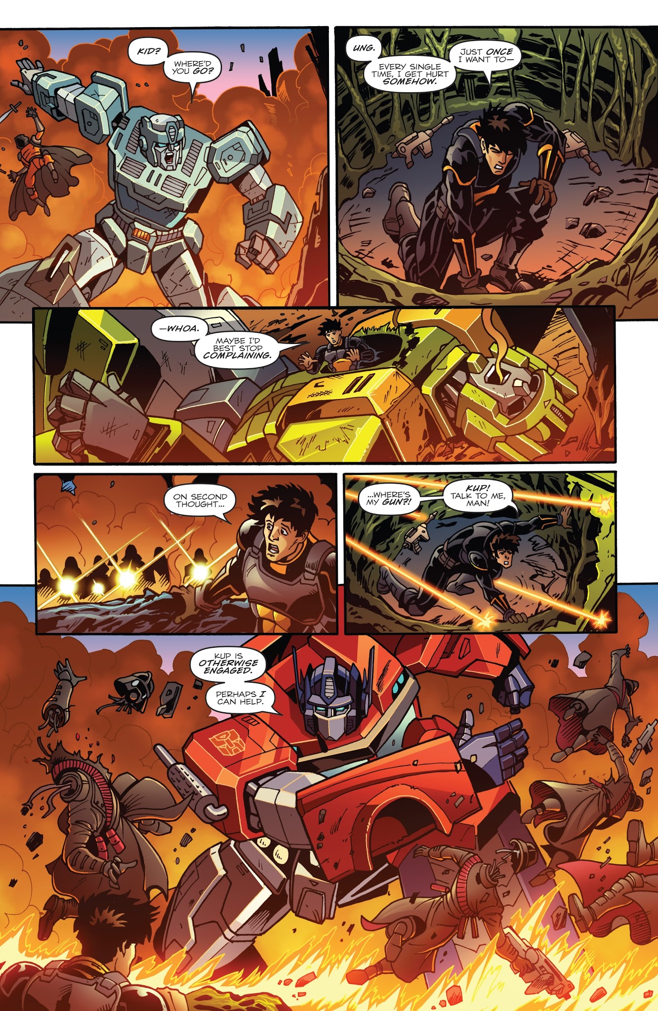 Read online Optimus Prime: First Strike comic -  Issue # Full - 16