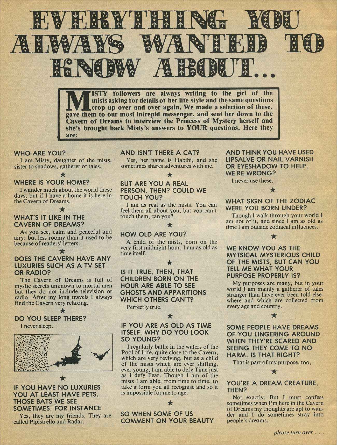 Read online Misty comic -  Issue # _Special 1980 - 42