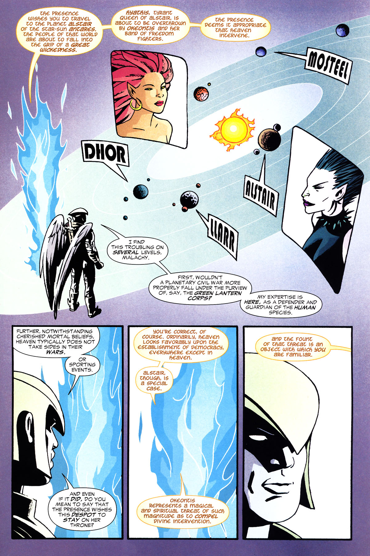 Read online The Helmet of Fate: Zauriel comic -  Issue # Full - 7