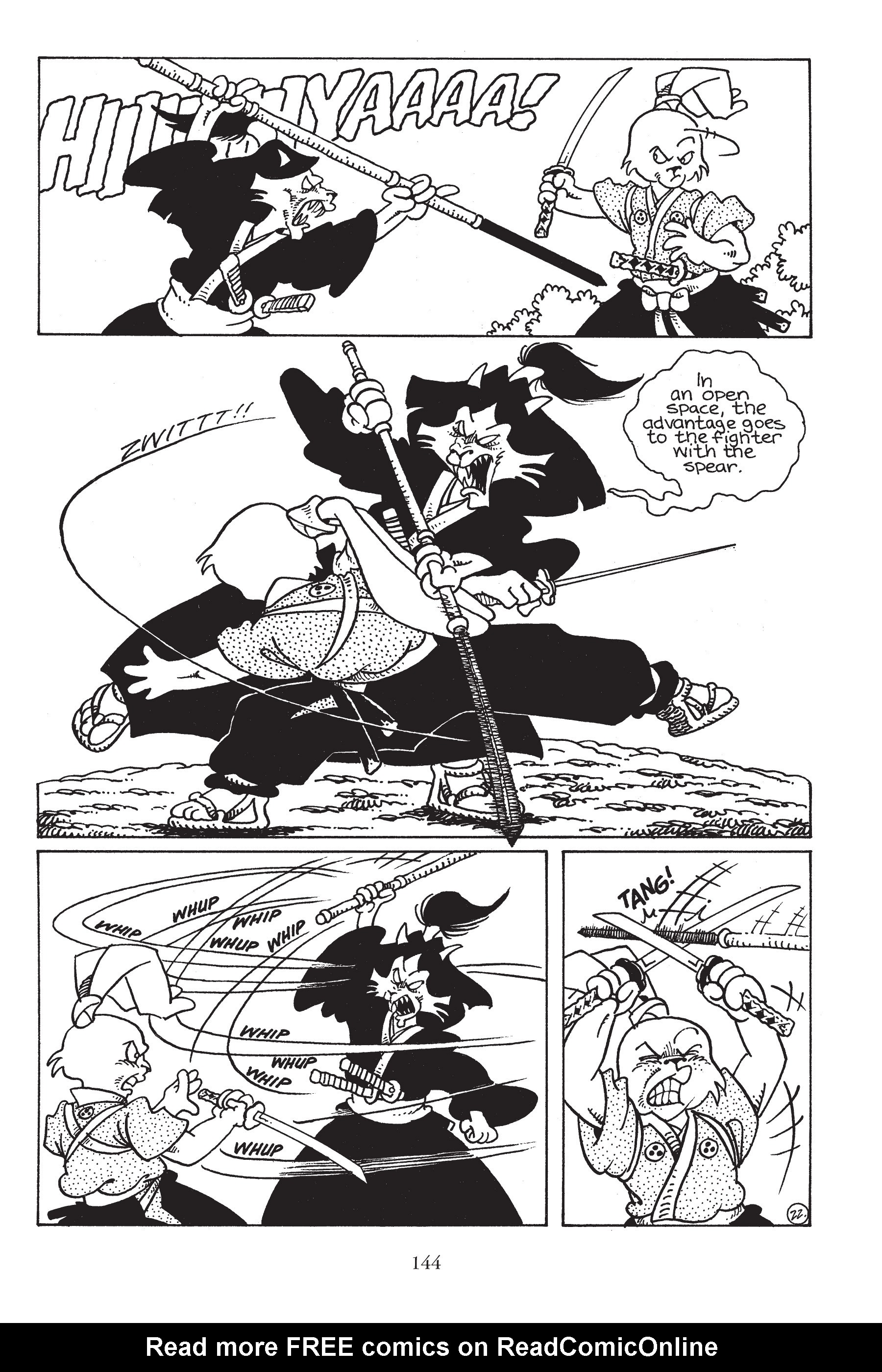 Read online Usagi Yojimbo (1987) comic -  Issue # _TPB 6 - 143