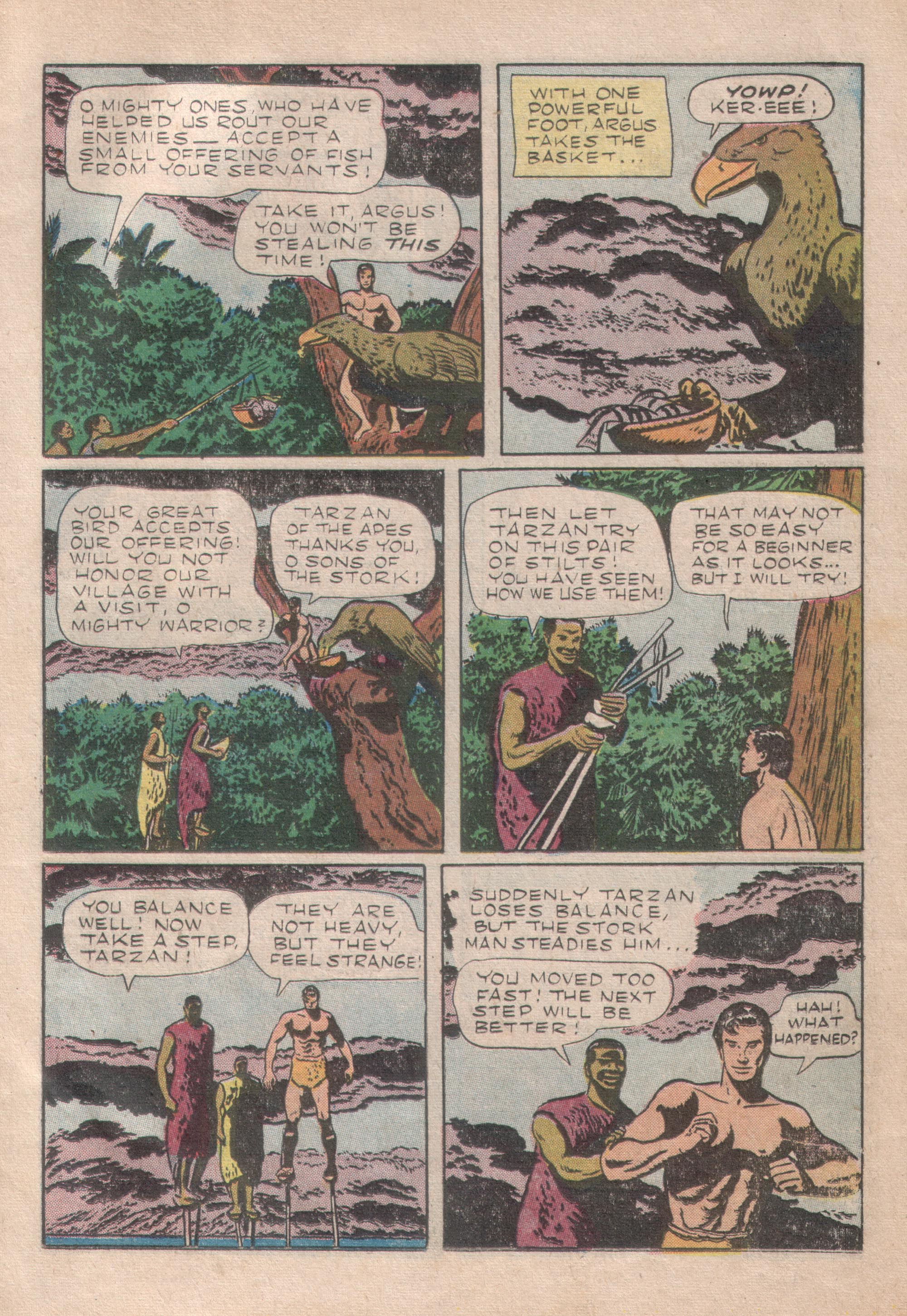 Read online Tarzan (1948) comic -  Issue #42 - 7