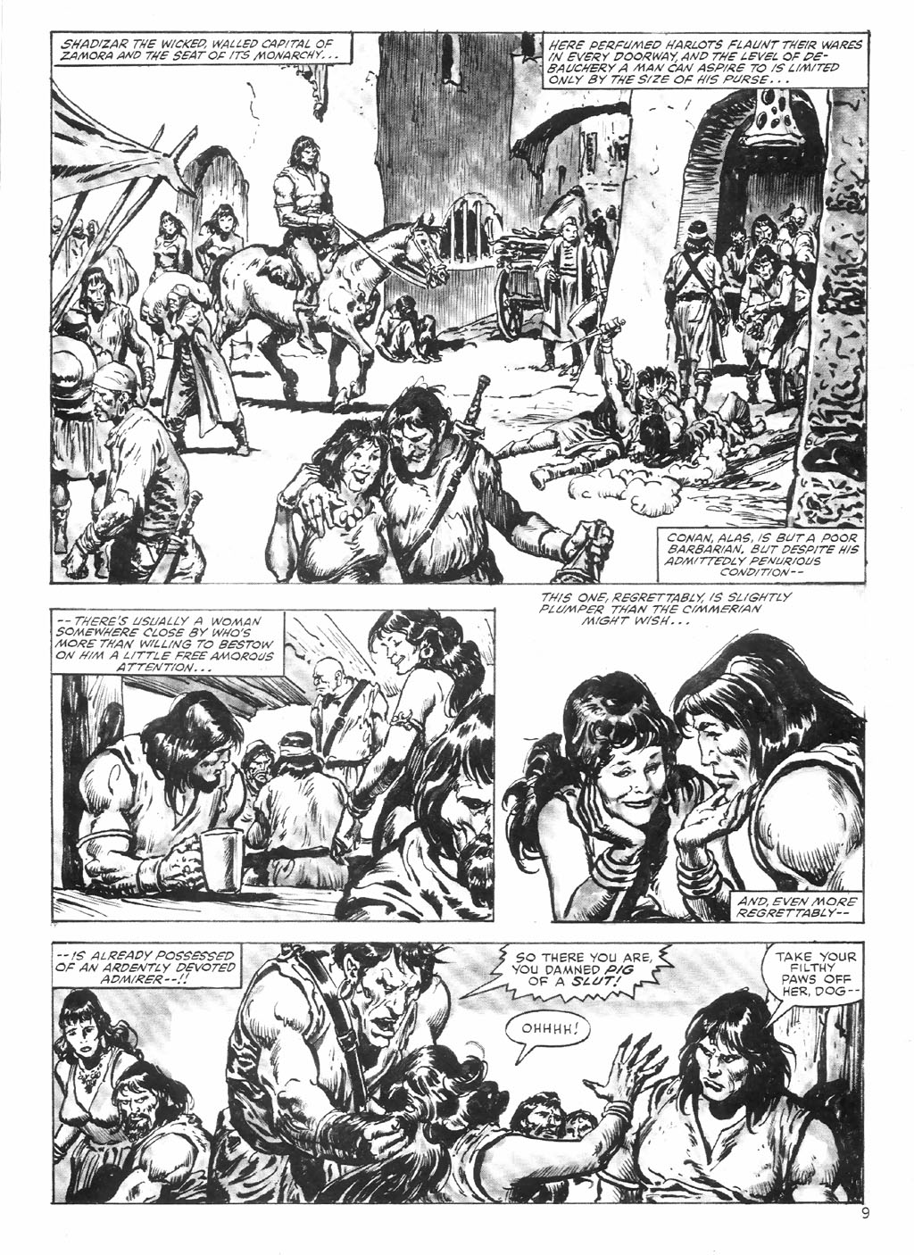 Read online The Savage Sword Of Conan comic -  Issue #81 - 9