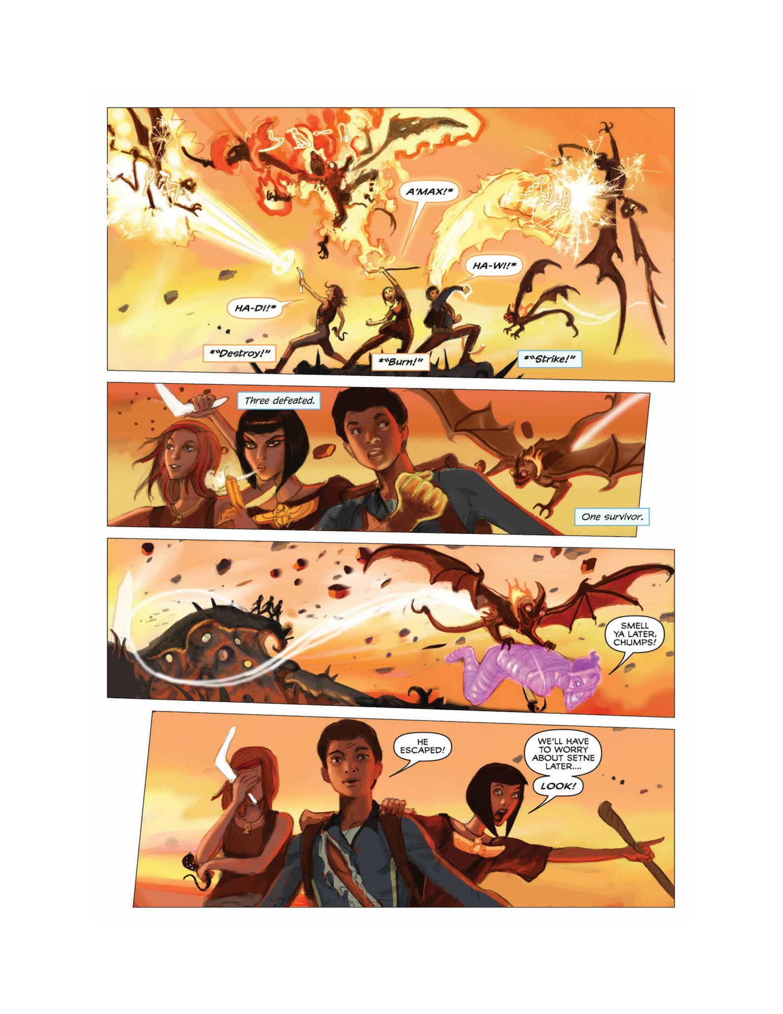 Read online The Kane Chronicles comic -  Issue # TPB 3 (Part 2) - 17